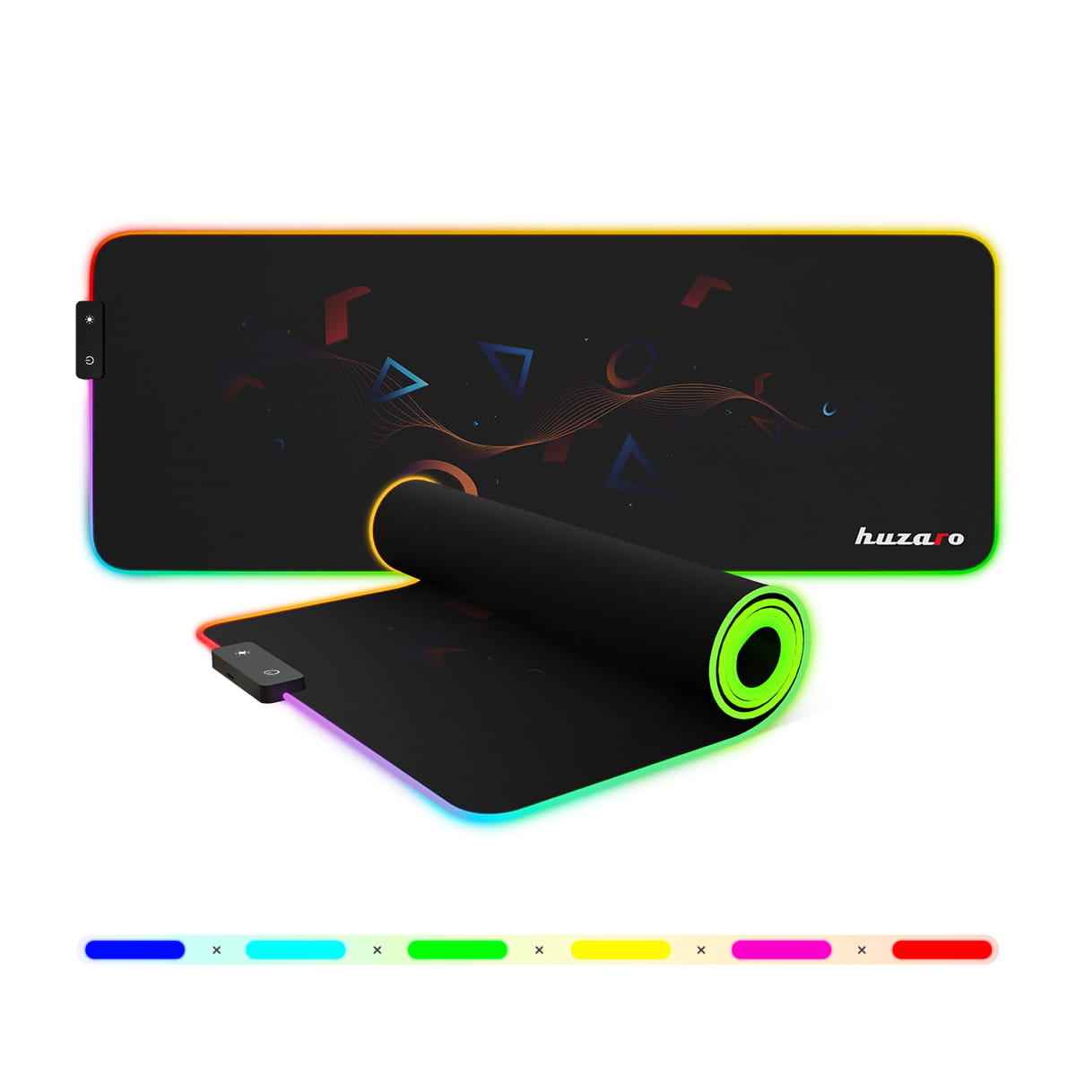 Podkładka gamingowa Huzaro RGB Design OUTLET