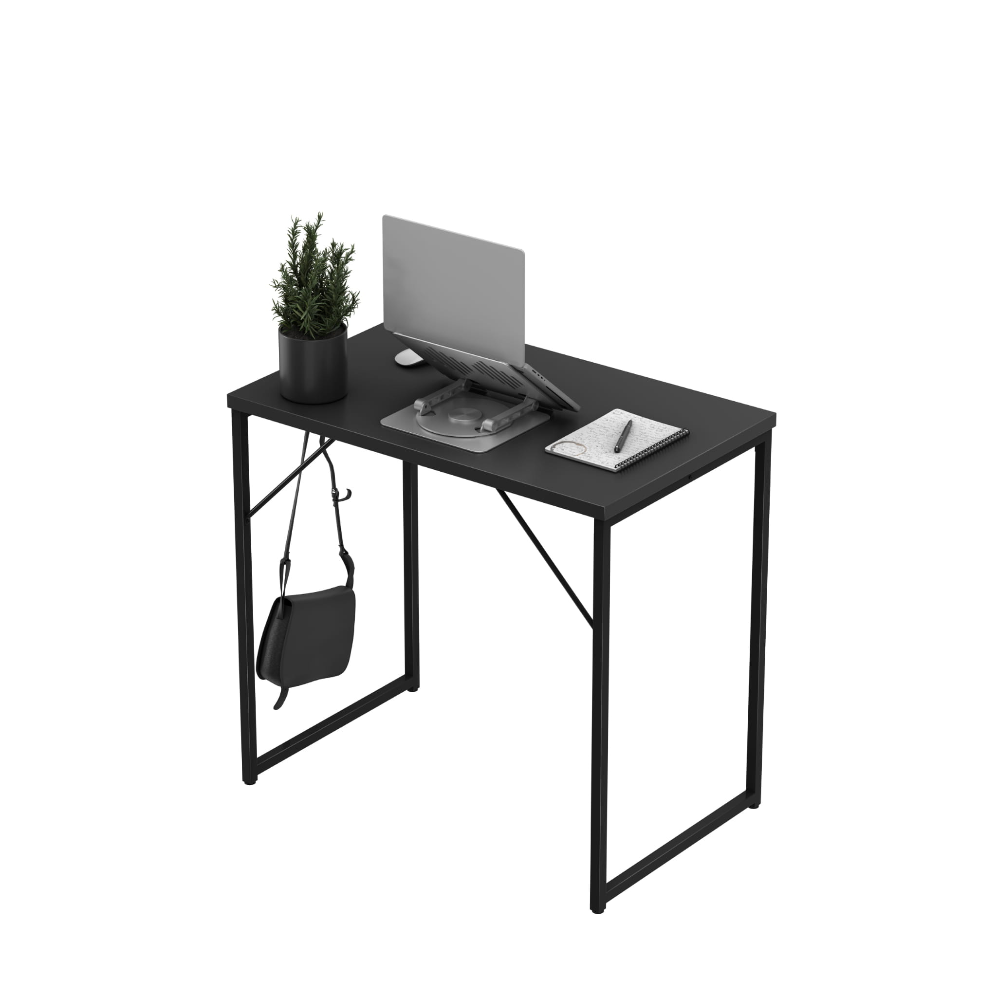 Biurko Małe Mark Adler Leader 1.3 Black 80 cm