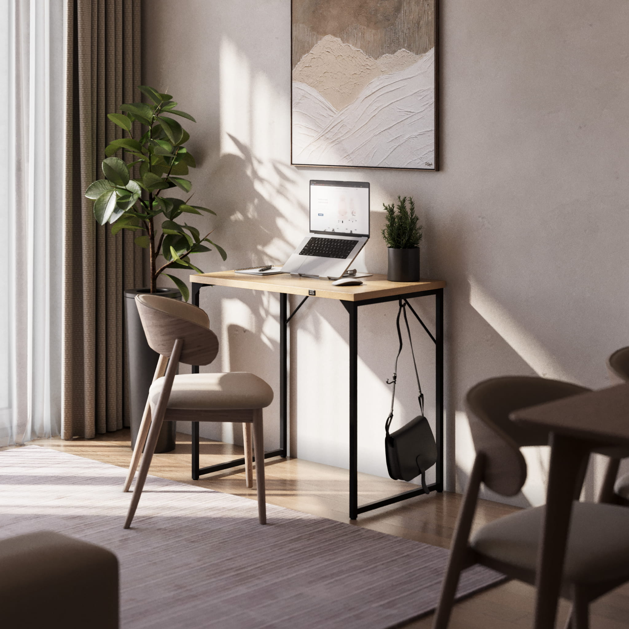 Biurko Małe Mark Adler Leader 1.3 Oak 80 cm