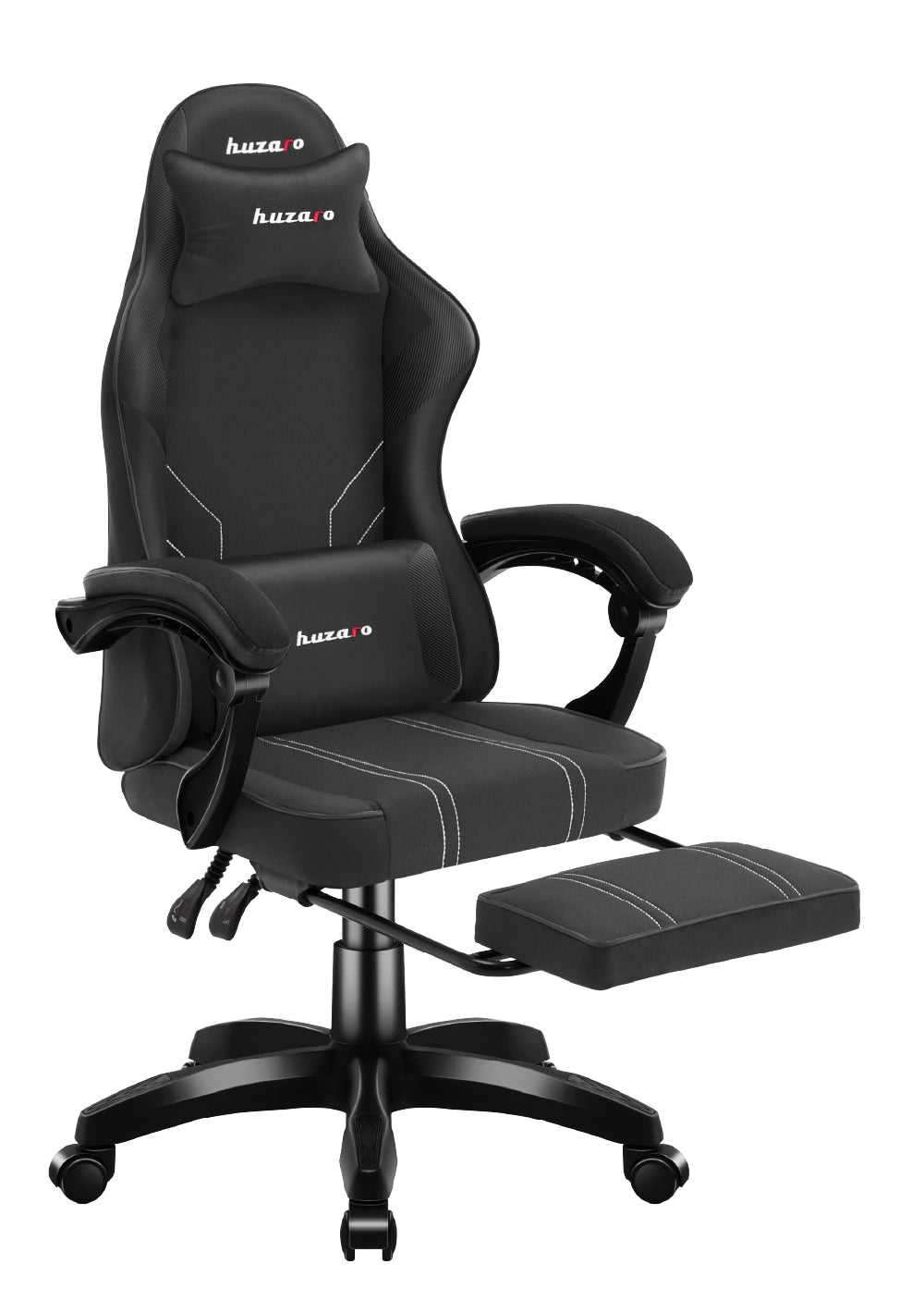 Fotel gamingowy Huzaro Force 3.7 Carbon Black OUTLET