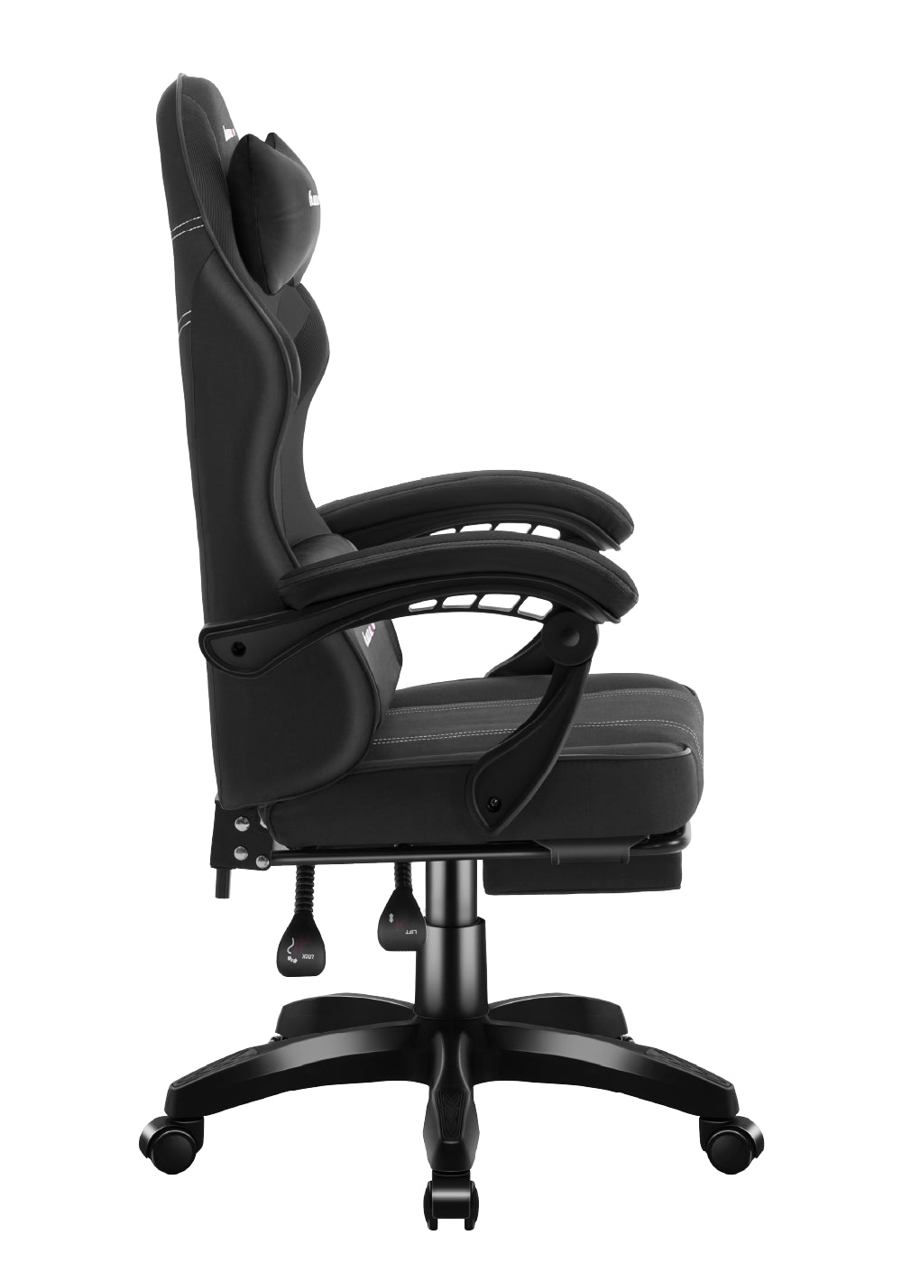 Fotel gamingowy Huzaro Force 3.7 Carbon Black OUTLET