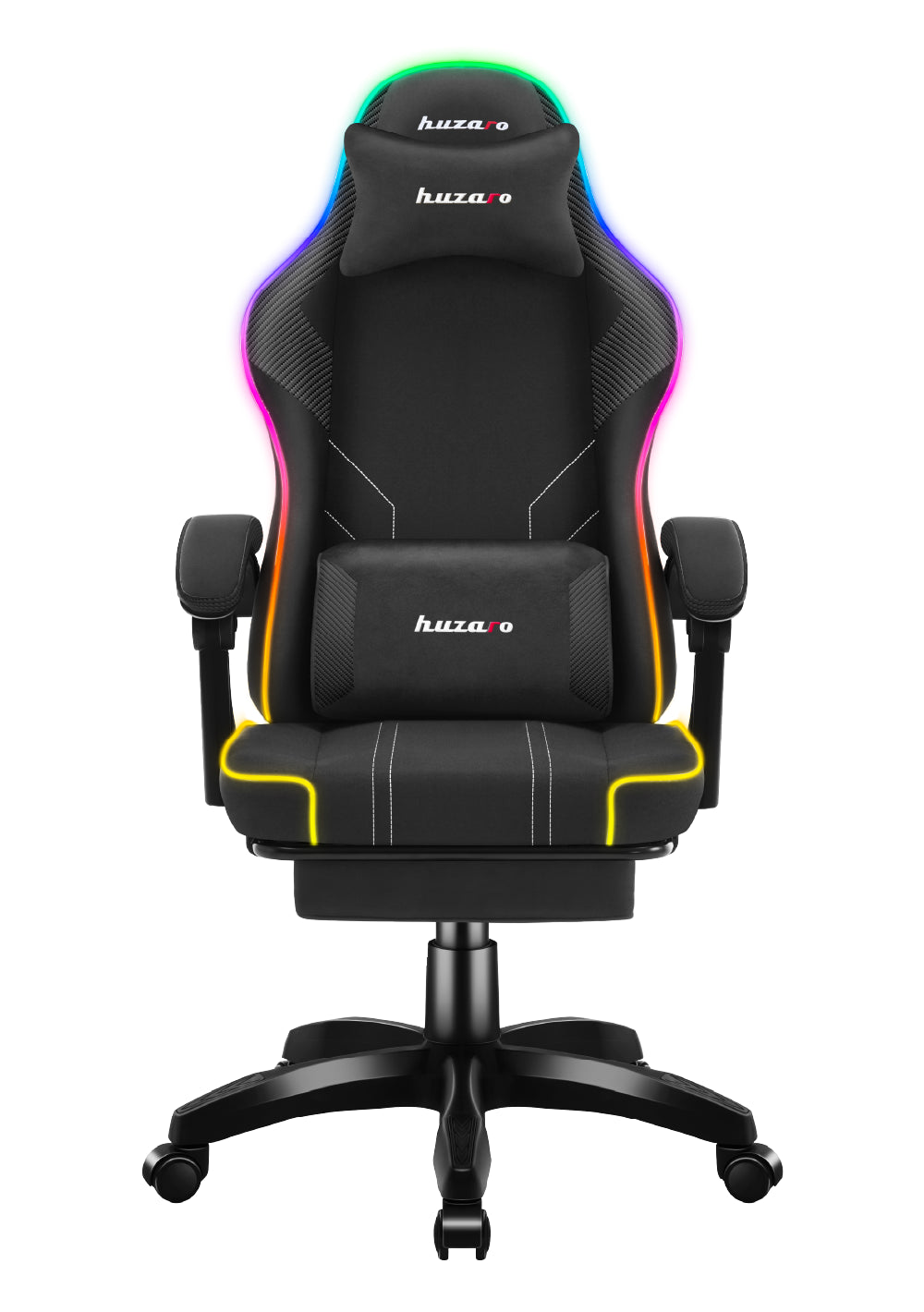 Fotel gamingowy Huzaro Force 3.7 RGB Black OUTLET