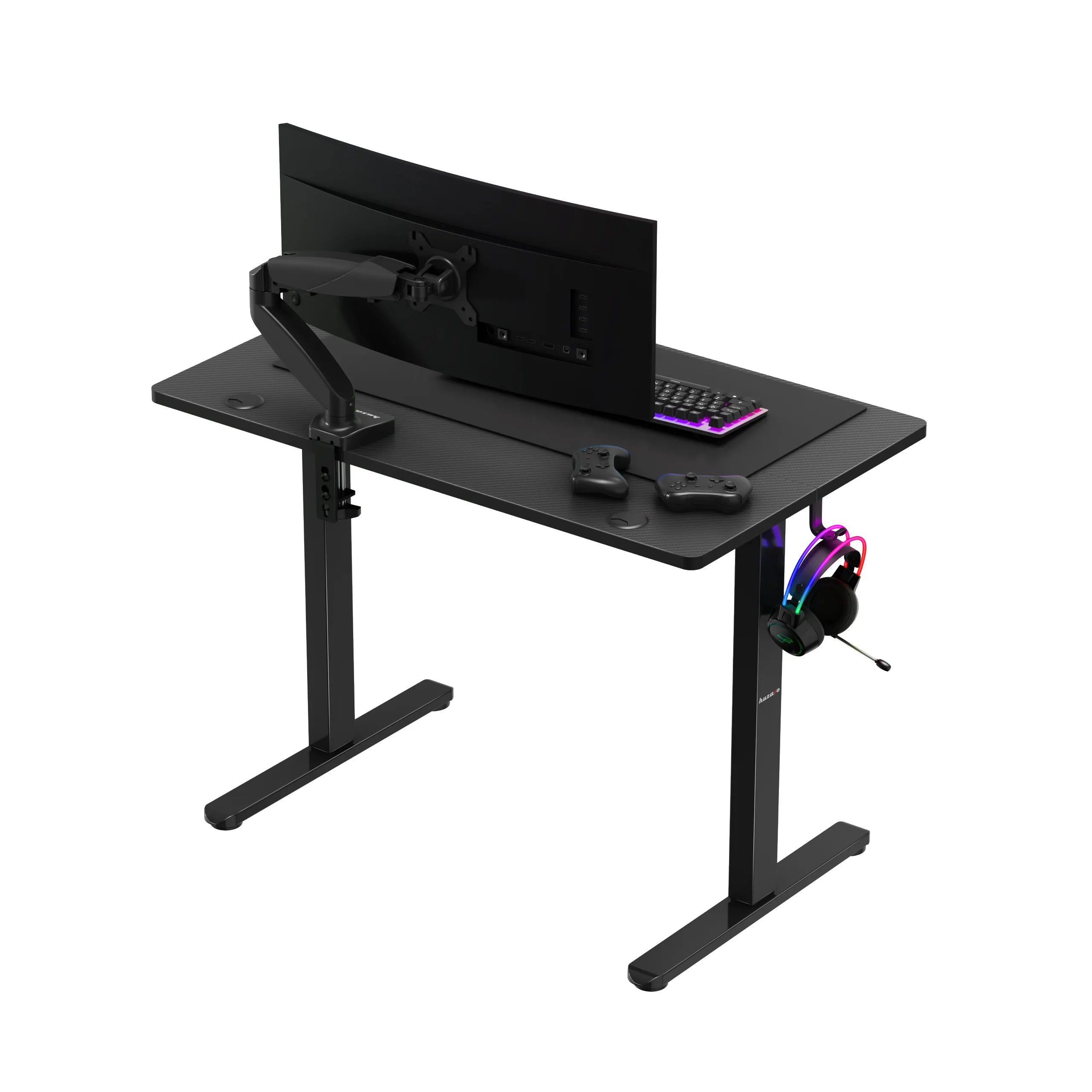 Biurko elektryczne Huzaro Hero 7.9 Black 100 cm OUTLET