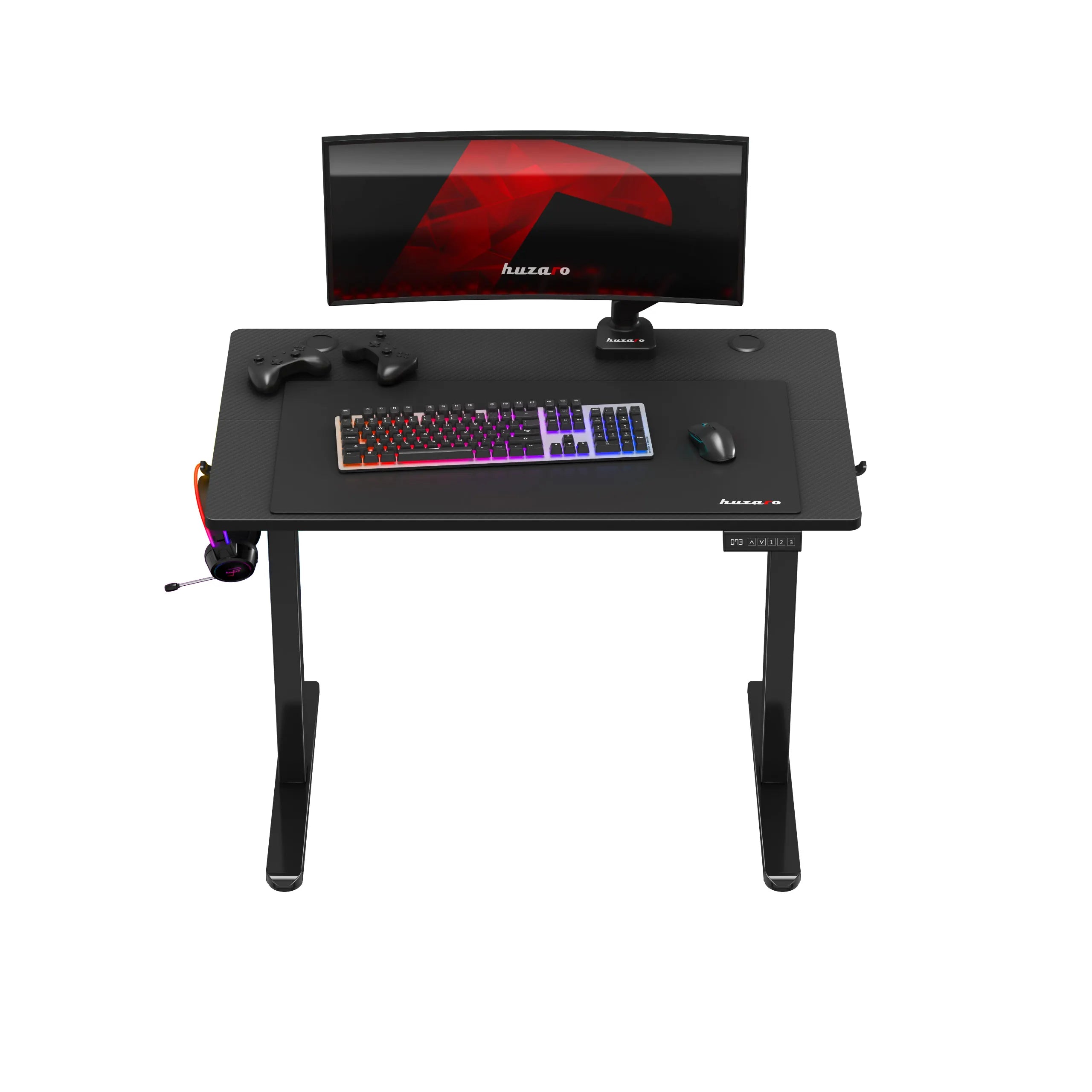 Biurko elektryczne Huzaro Hero 7.9 Black 100 cm OUTLET