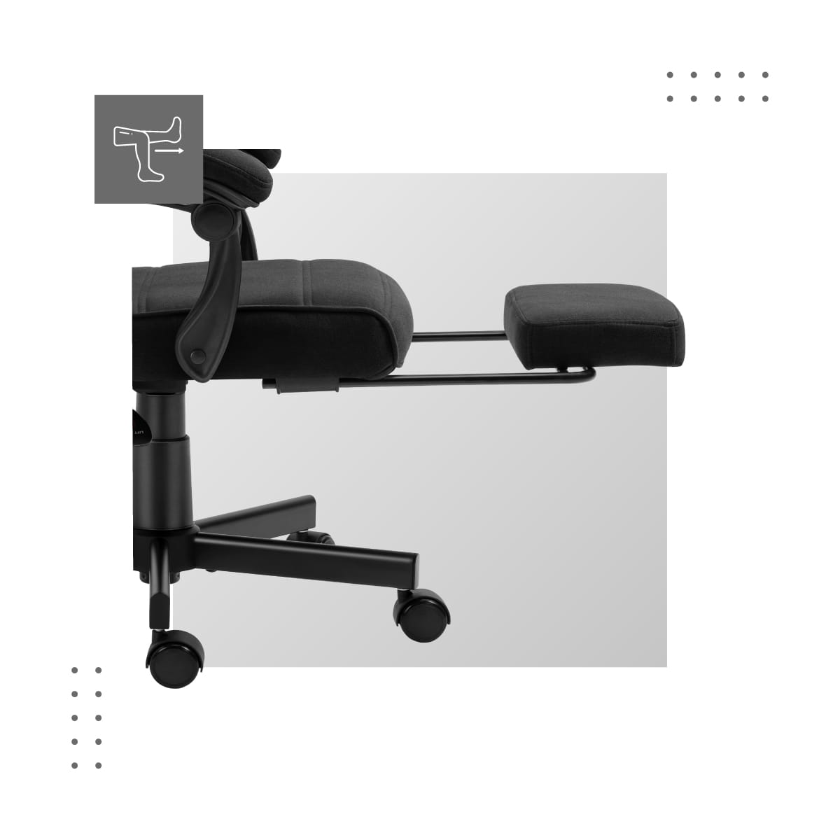 Fotel Biurowy Mark Adler Boss 4.4 Black OUTLET