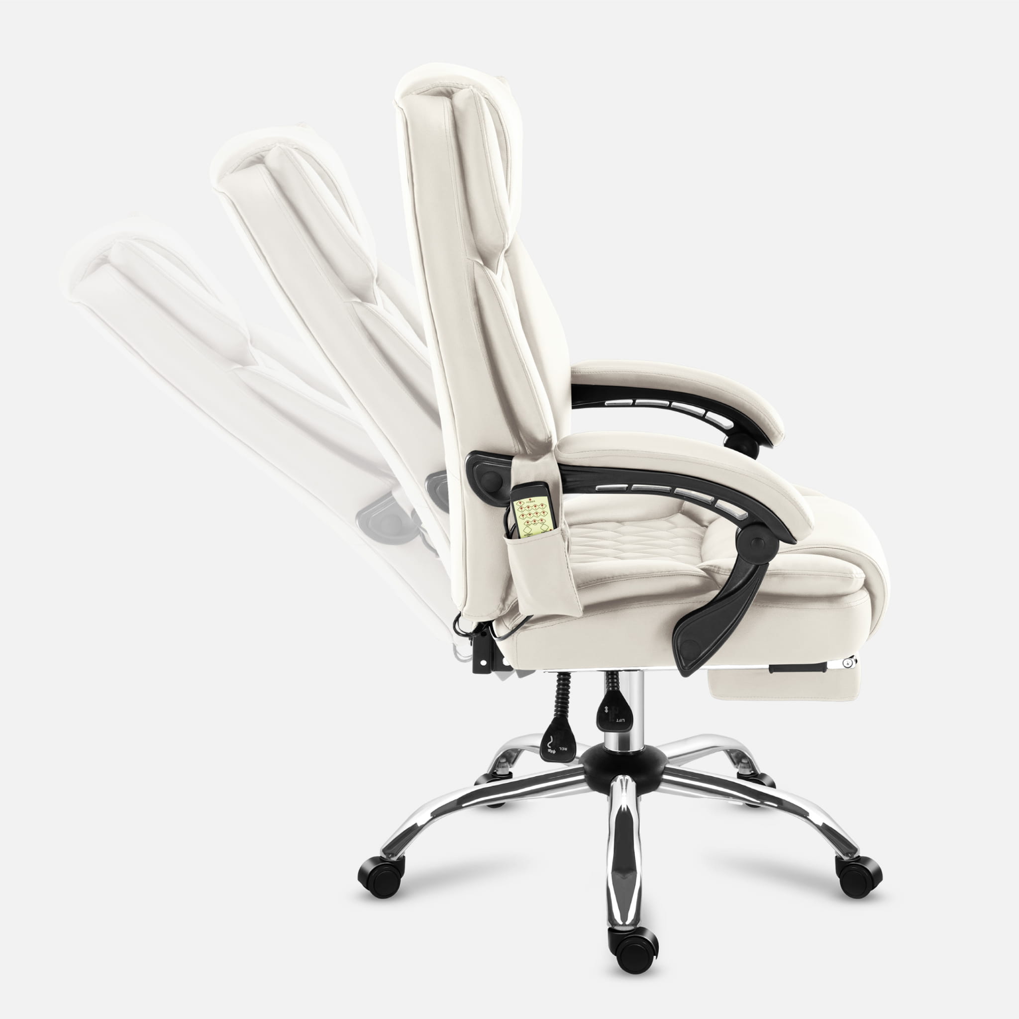 Fotel biurowy Mark Adler Boss 6.0 Beige OUTLET