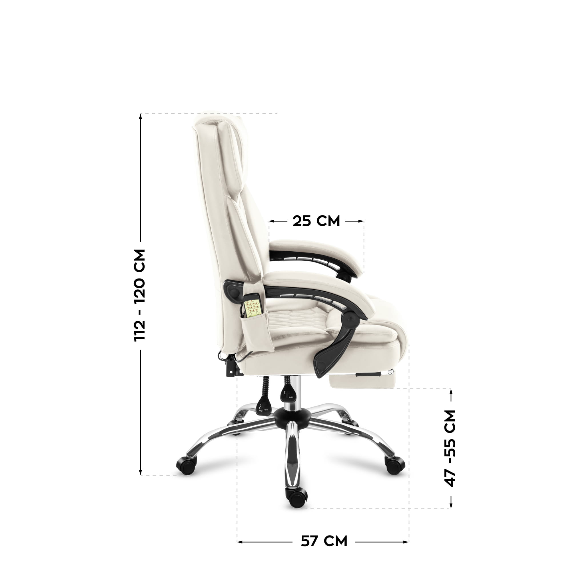 Fotel biurowy Mark Adler Boss 6.0 Beige OUTLET