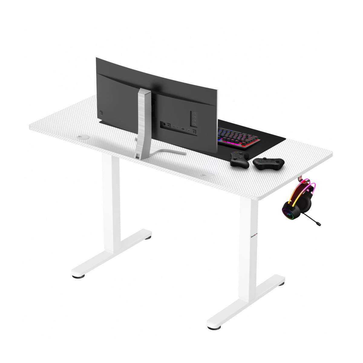 Biurko Elektryczne Huzaro Hero 8.2 White 120 cm OUTLET