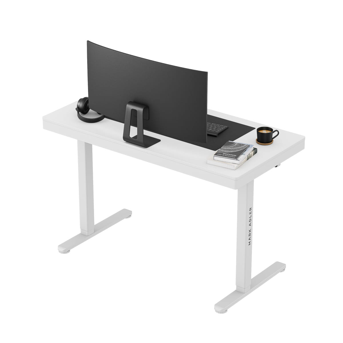 Biurko elektryczne Mark Adler Leader 8.2 White 120 cm OUTLET