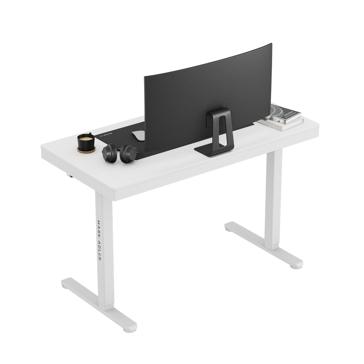 Biurko elektryczne Mark Adler Leader 8.2 White 120 cm OUTLET