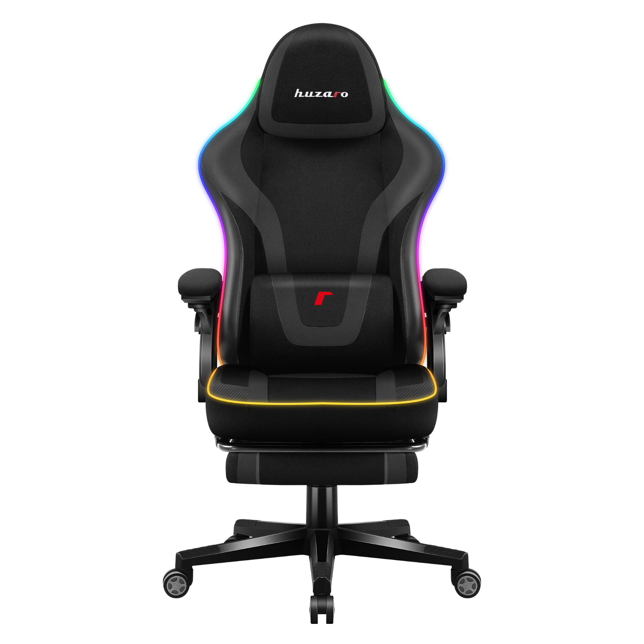 Fotel gamingowy Huzaro Force 4.6 Black RGB Smart