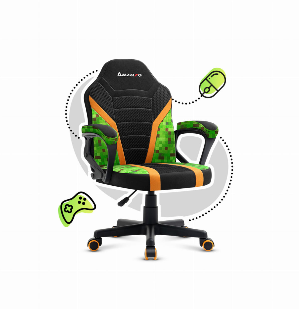 Gaming StuhlfürKinder Huzaro HZ-Ranger 1.0 Grey Mesh, grau und Schwarz Gaming StuhlfürKinder Huzaro HZ-Ranger 1.0 Grey Mesh, grau und Schwarz