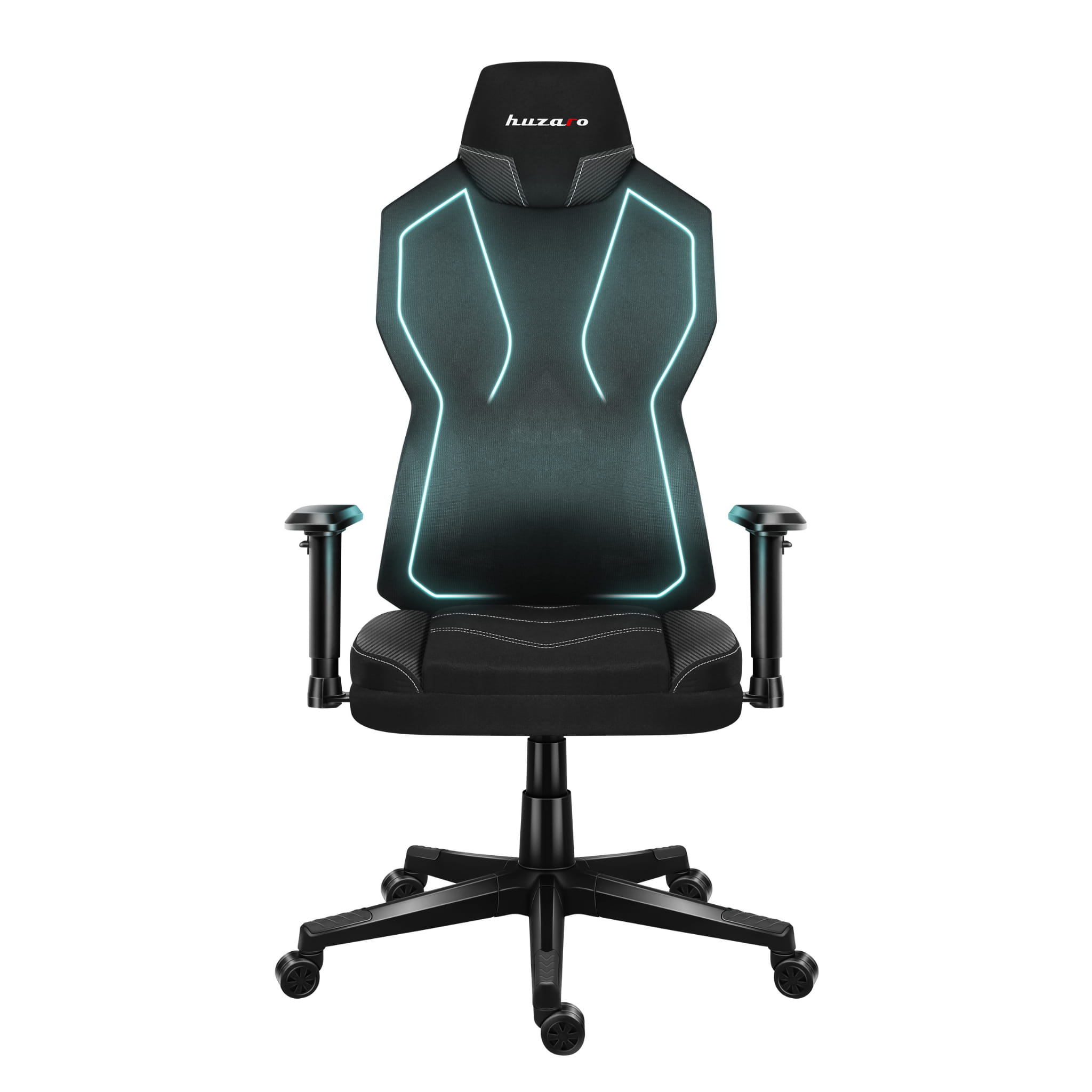 Fotel Gamingowy Huzaro COMBAT 6.2 Black RGB