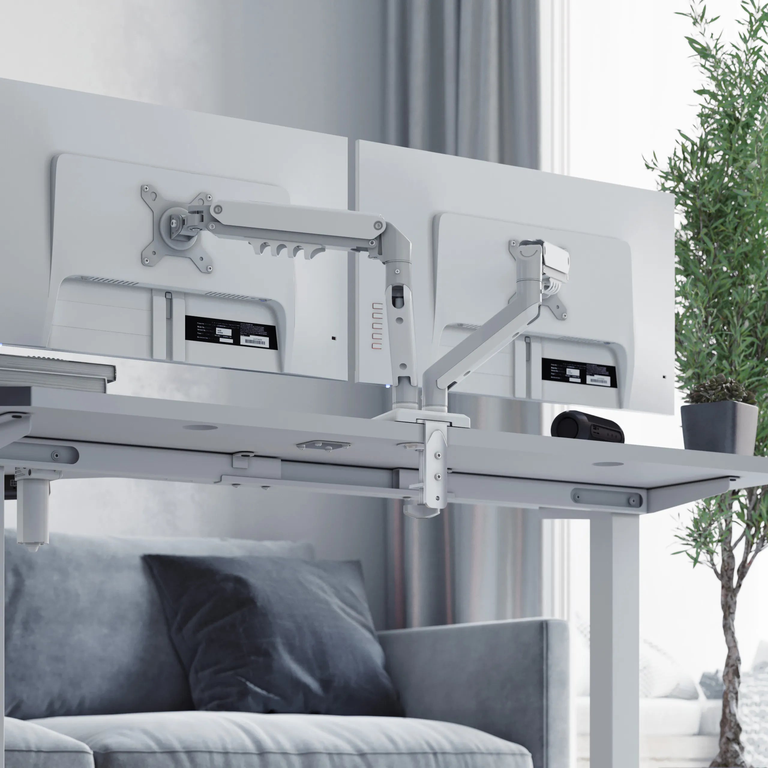 Uchwyt na dwa monitory Mark Adler Flow 4.0