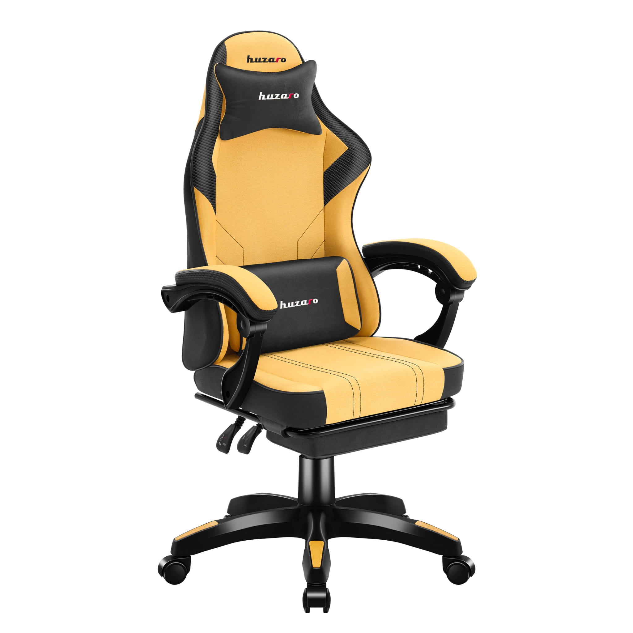 Fotel gamingowy Huzaro Force 3.7 Yellow OUTLET