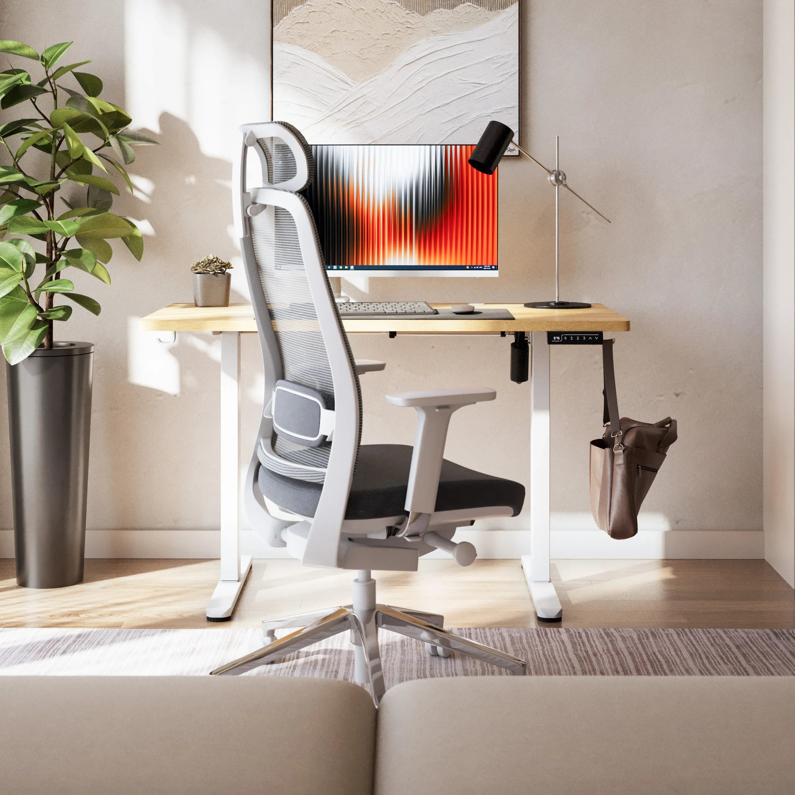 Biurko elektryczne regulowane Mark Adler Leader 6.9 Craft 120 cm