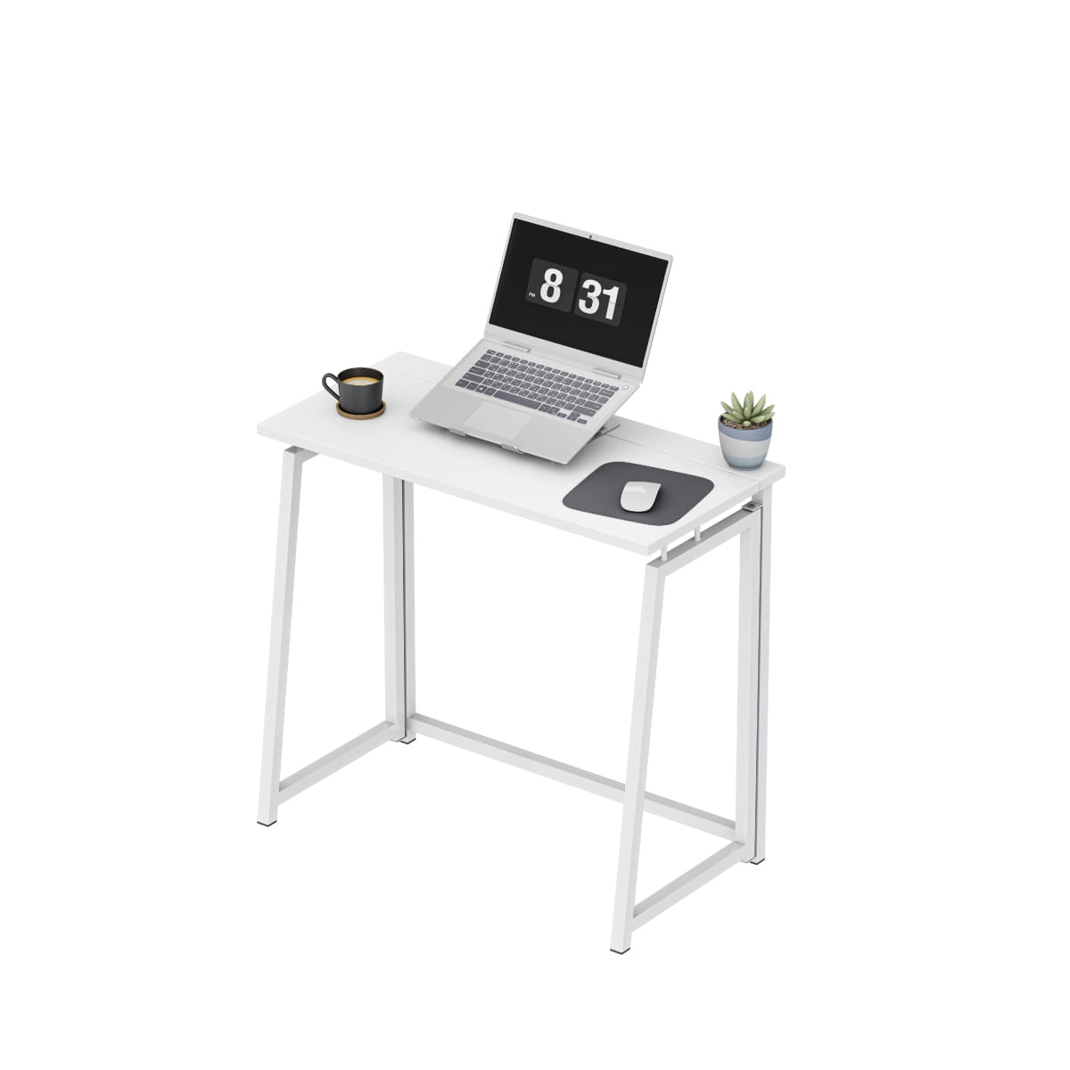 Biurko składane Mark Adler Leader 1.5 White 80 cm OUTLET
