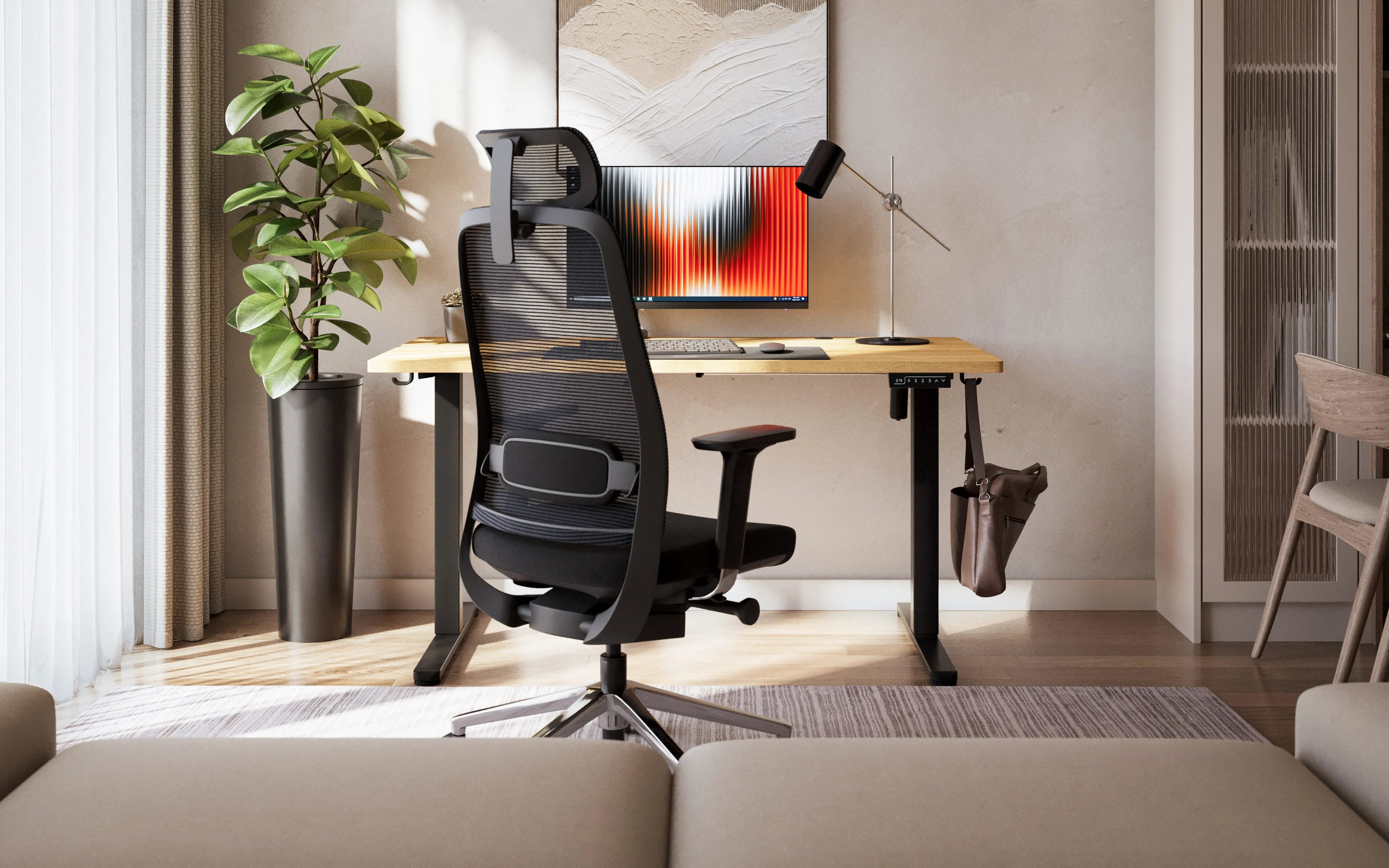 Biurko elektryczne Mark Adler Leader 7.3 Craft 140 cm