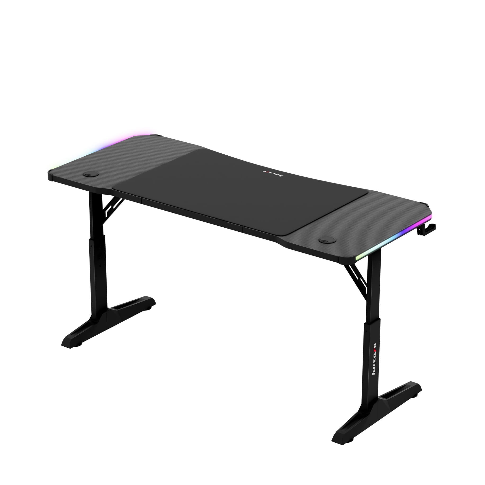 Biurko gamingowe Huzaro Hero 3.6 RGB LED Black 140 cm