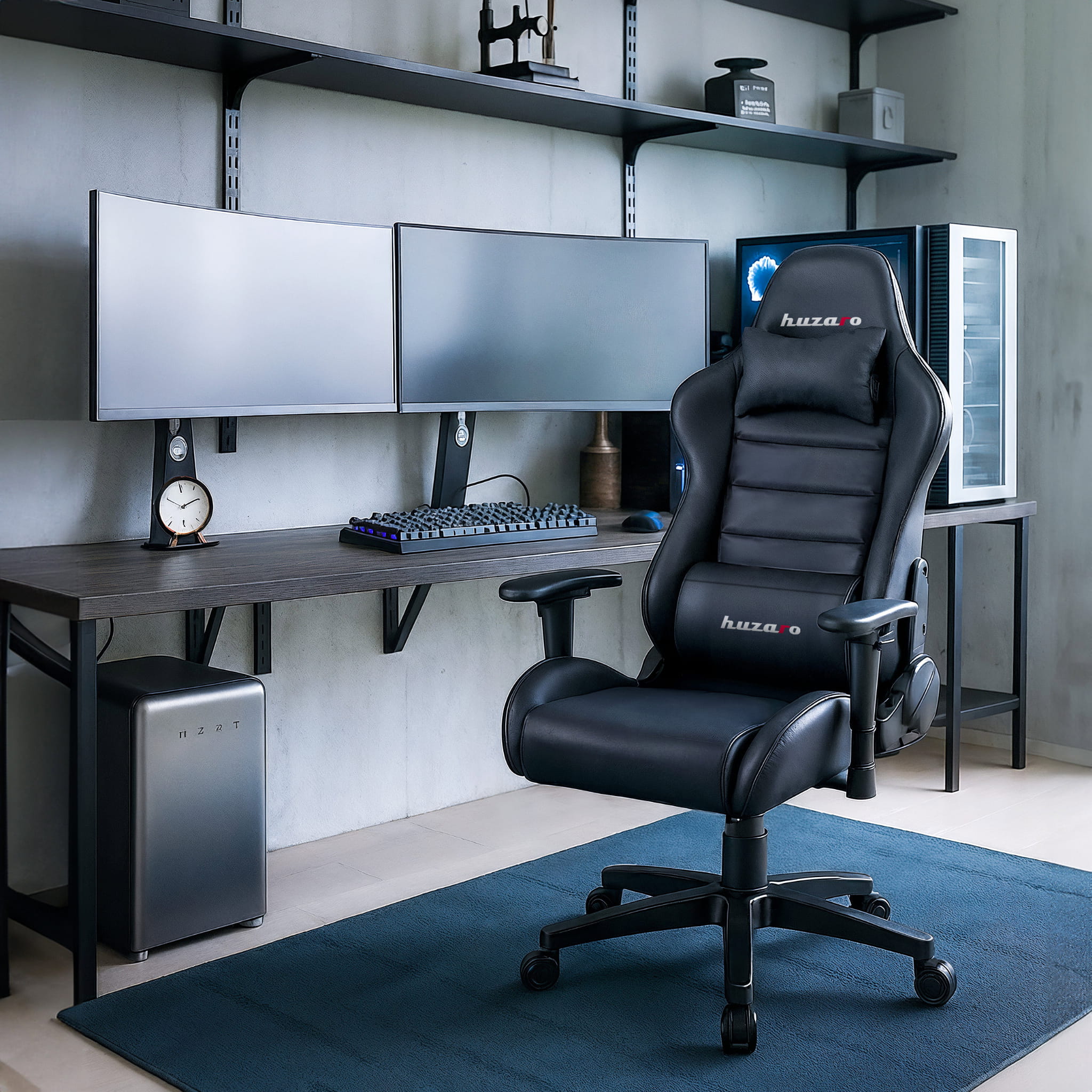 Fotel Gamingowy dla dziecka Huzaro RANGER 6.0 Black