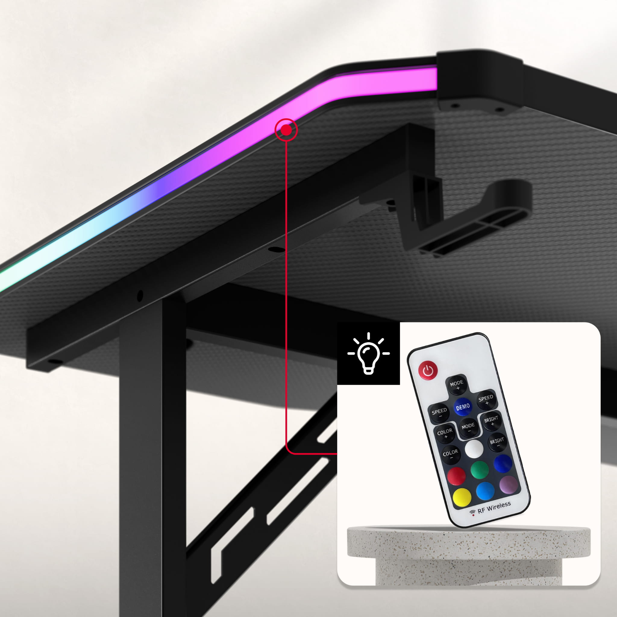 Dynamiczne podświetlenie RGB