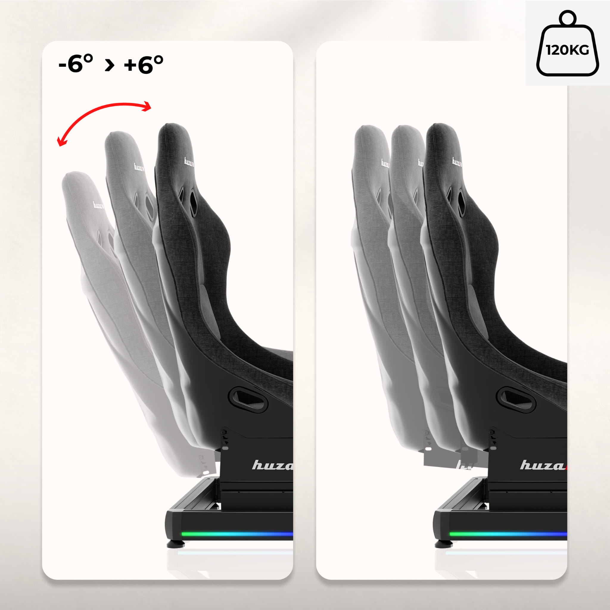 Kokpit wyścigowy Huzaro Speed 9.0 sim racing