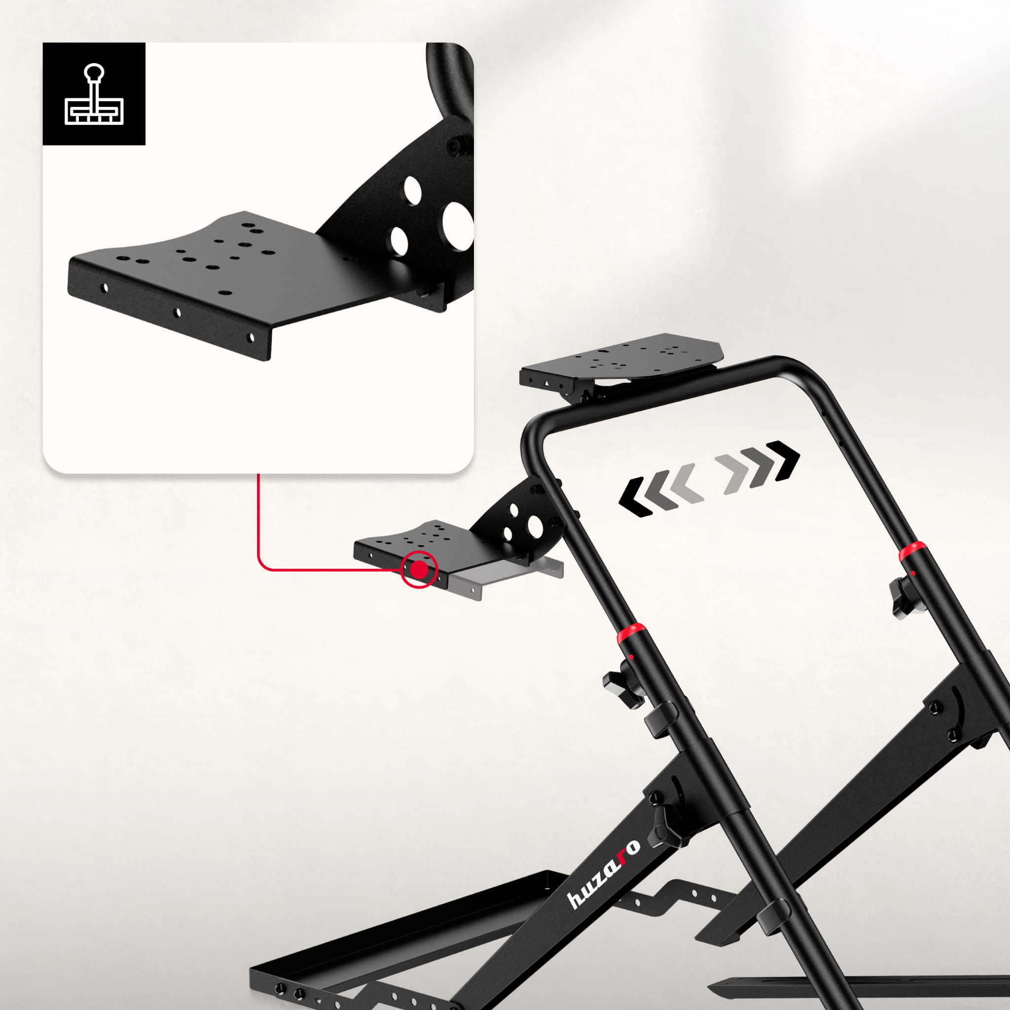 Stojak do kierownicy Huzaro Speed 4.0 OUTLET