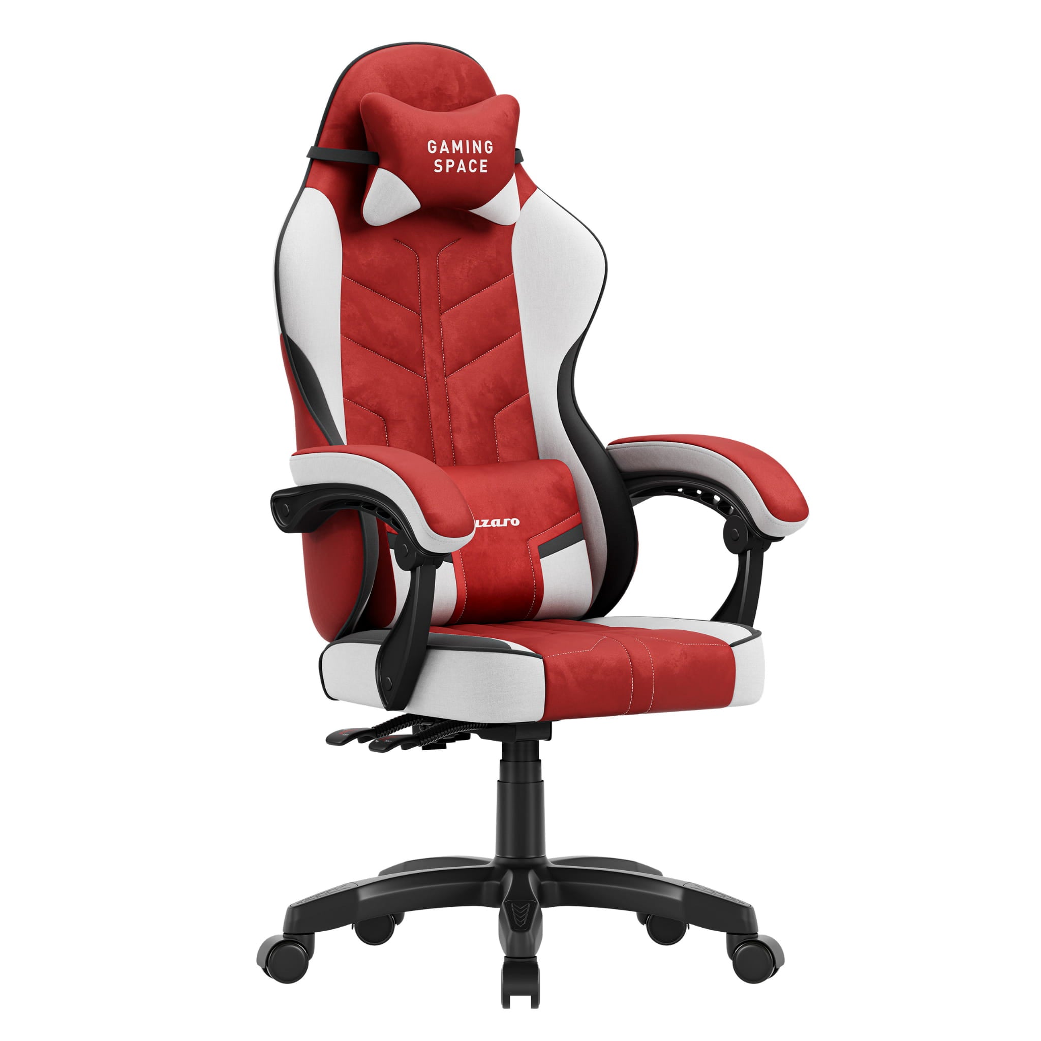 Fotel gamingowy welurowy Huzaro Force 2.7 Red