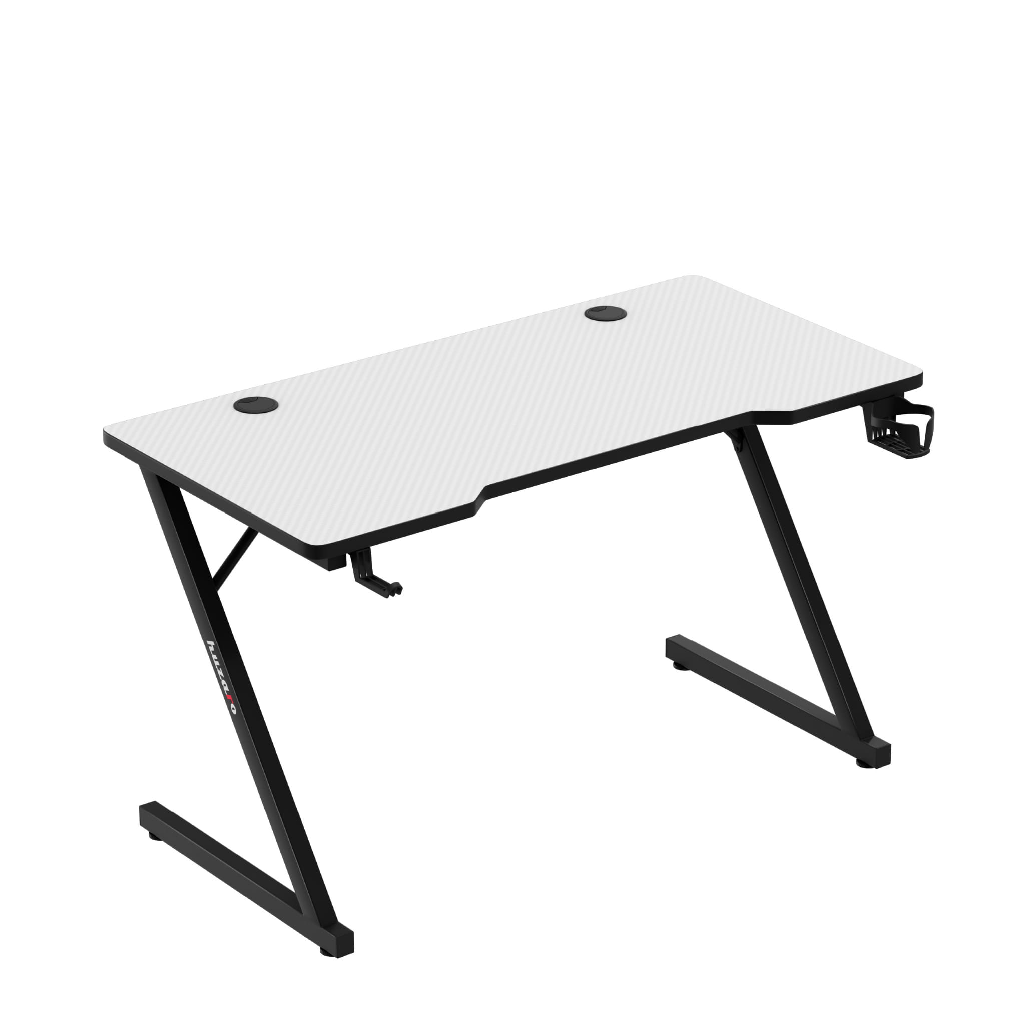 Biurko Gamingowe Huzaro Hero 2.5 White 120 cm