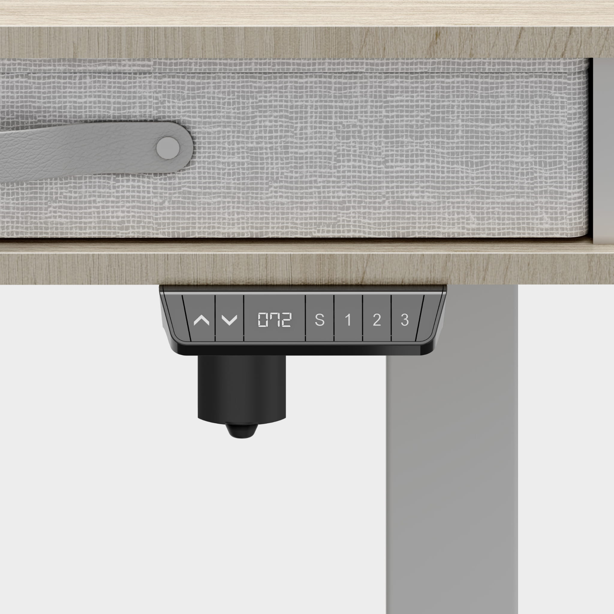 Biurko elektryczne Mark Adler Leader 8.0 White 120 cm OUTLET