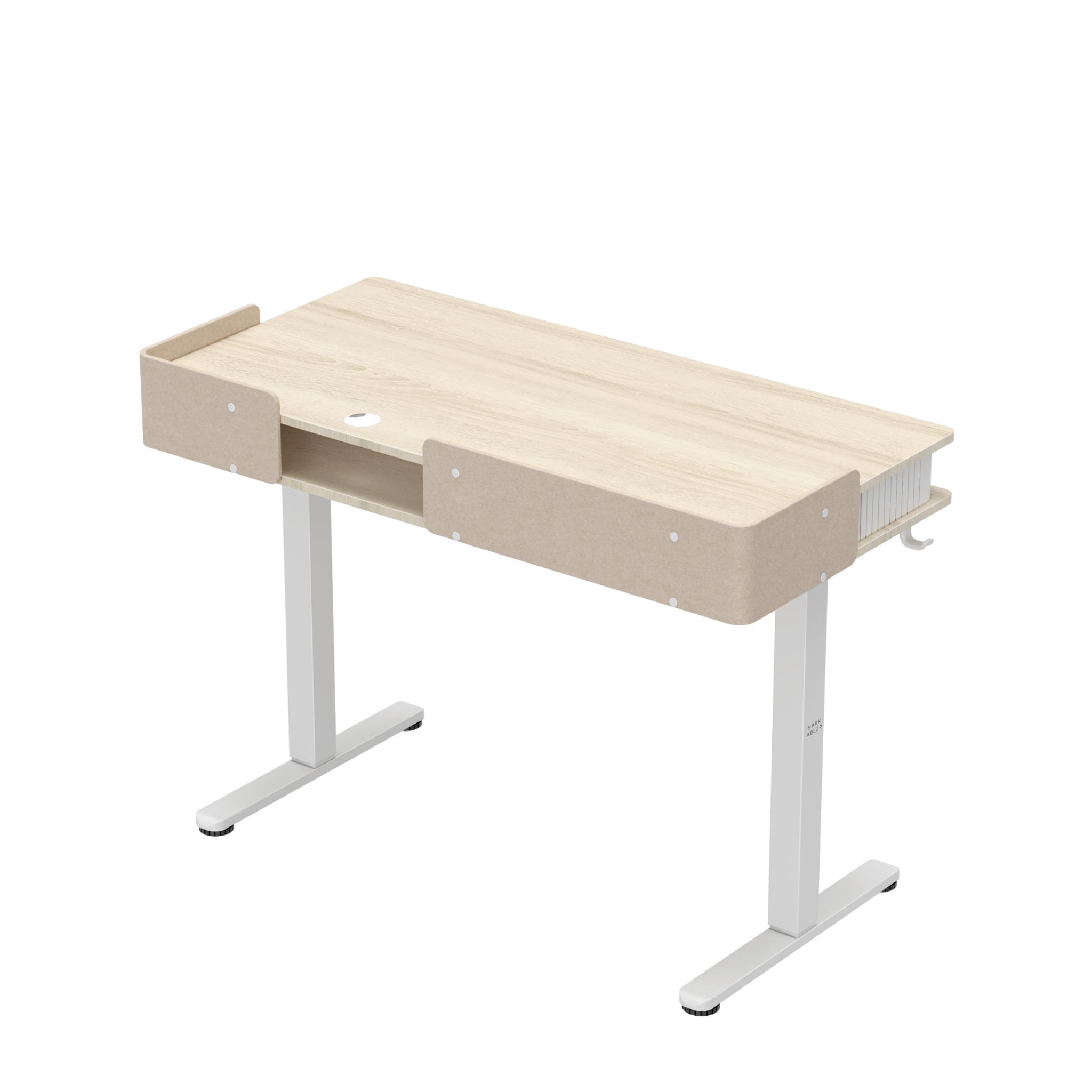 Biurko elektryczne Mark Adler Leader 8.0 White 120 cm OUTLET
