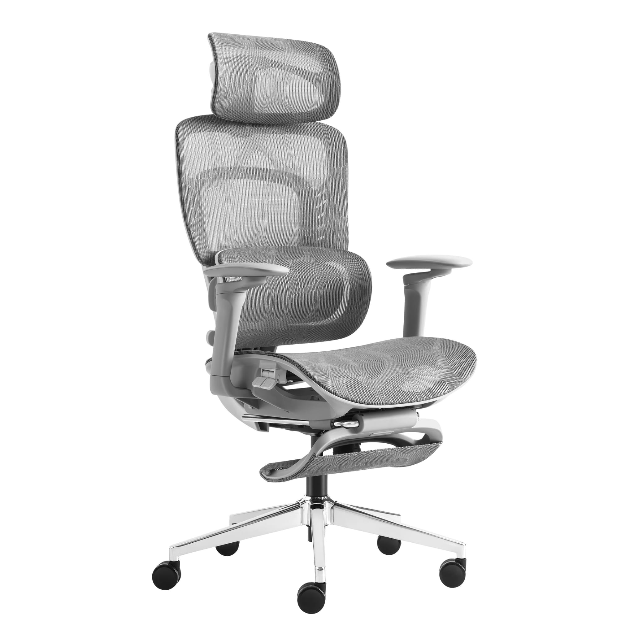 Fotel biurowy z masażem Mark Adler Visioner 8.3 Grey OUTLET