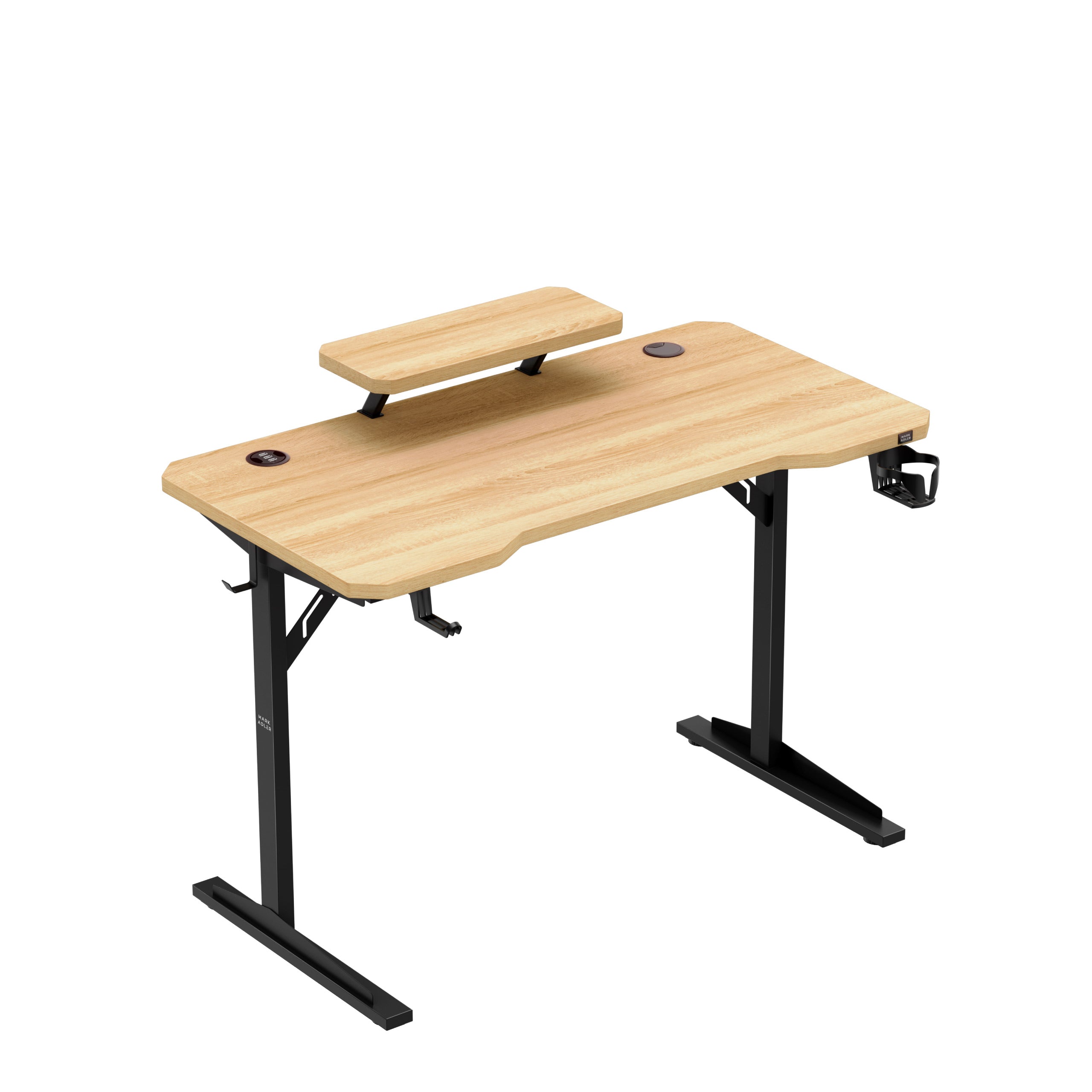 Biurko komputerowe z półką Mark Adler Leader 5.1 Oak  115 cm