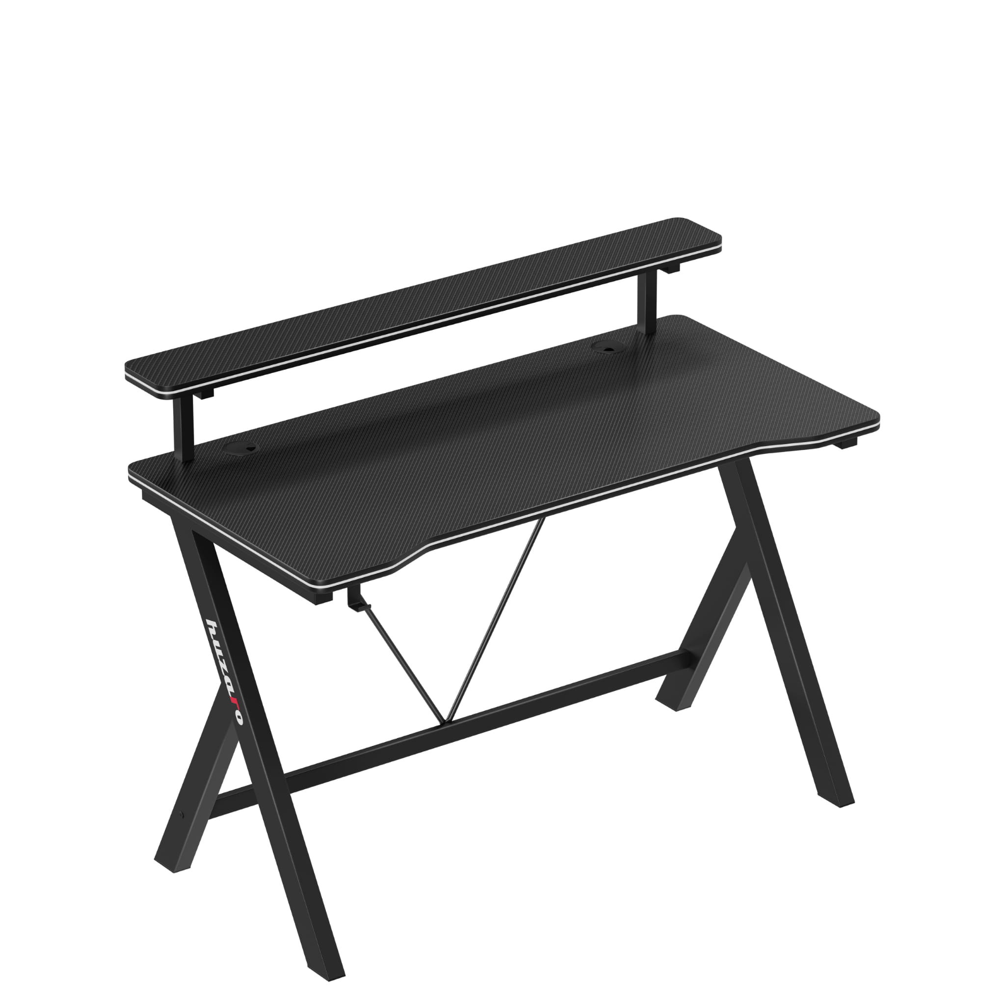 Biurko gamingowe 120 cm Huzaro Hero 1.9 Black OUTLET