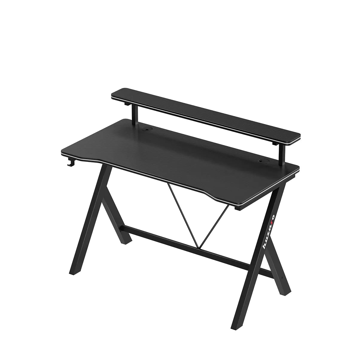 Biurko gamingowe 120 cm Huzaro Hero 1.9 Black OUTLET