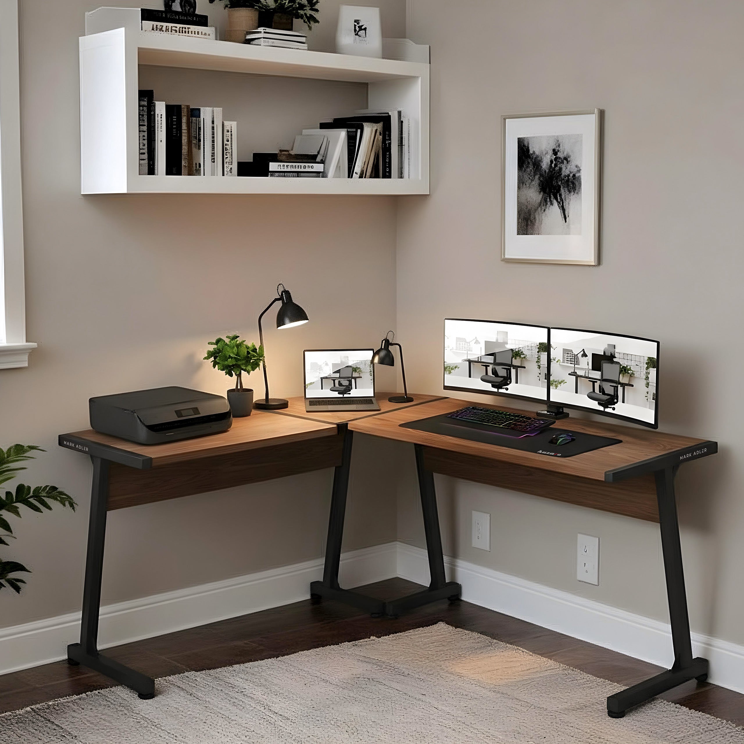 Biurko Mark Adler Leader 5.5 WN 147 cm