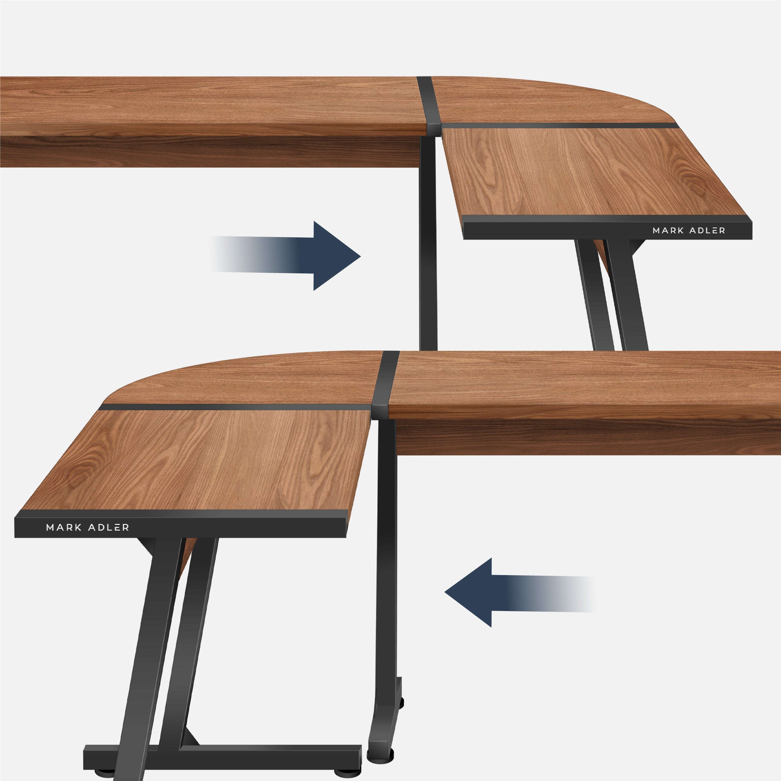 Biurko Mark Adler Leader 5.5 WN 147 cm