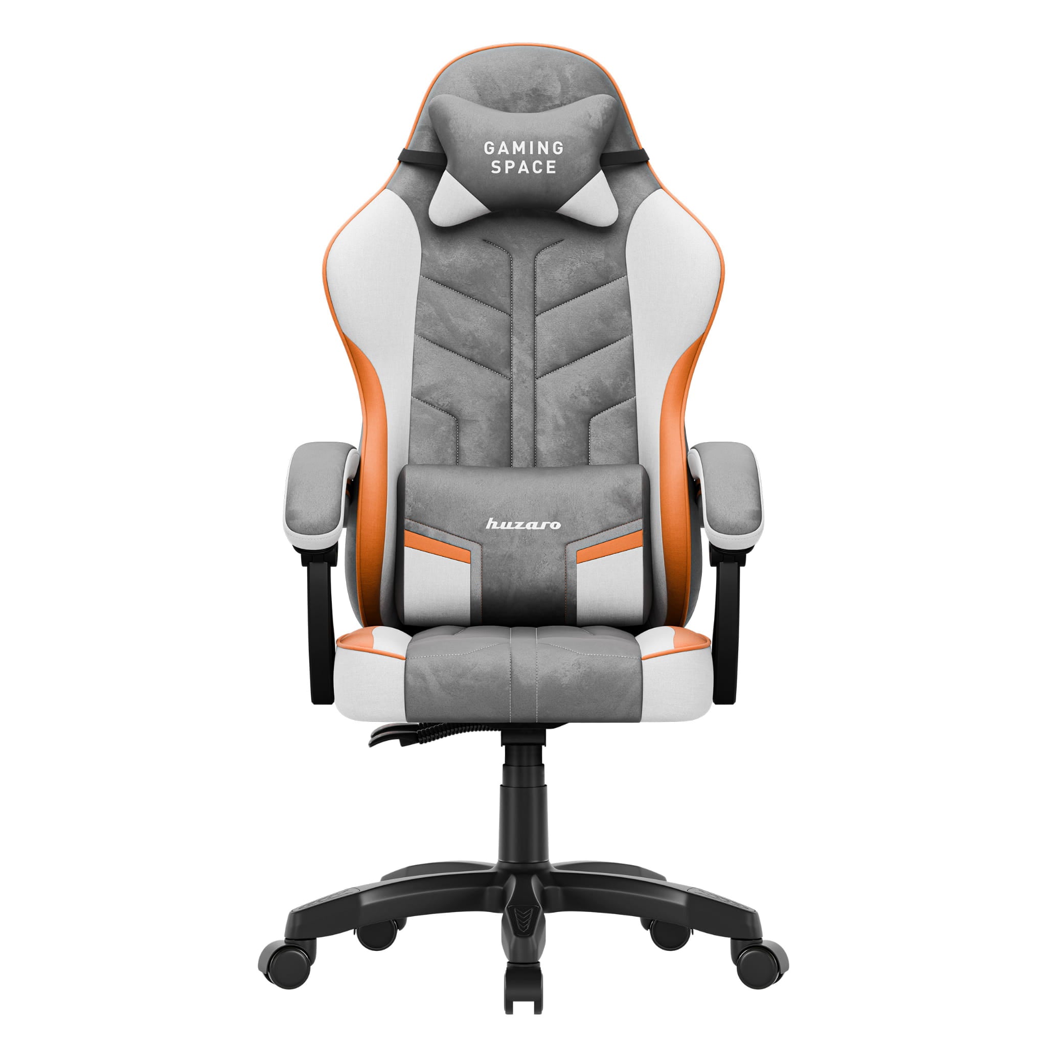 Fotel gamingowy welurowy Huzaro Force 2.7 Grey OUTLET