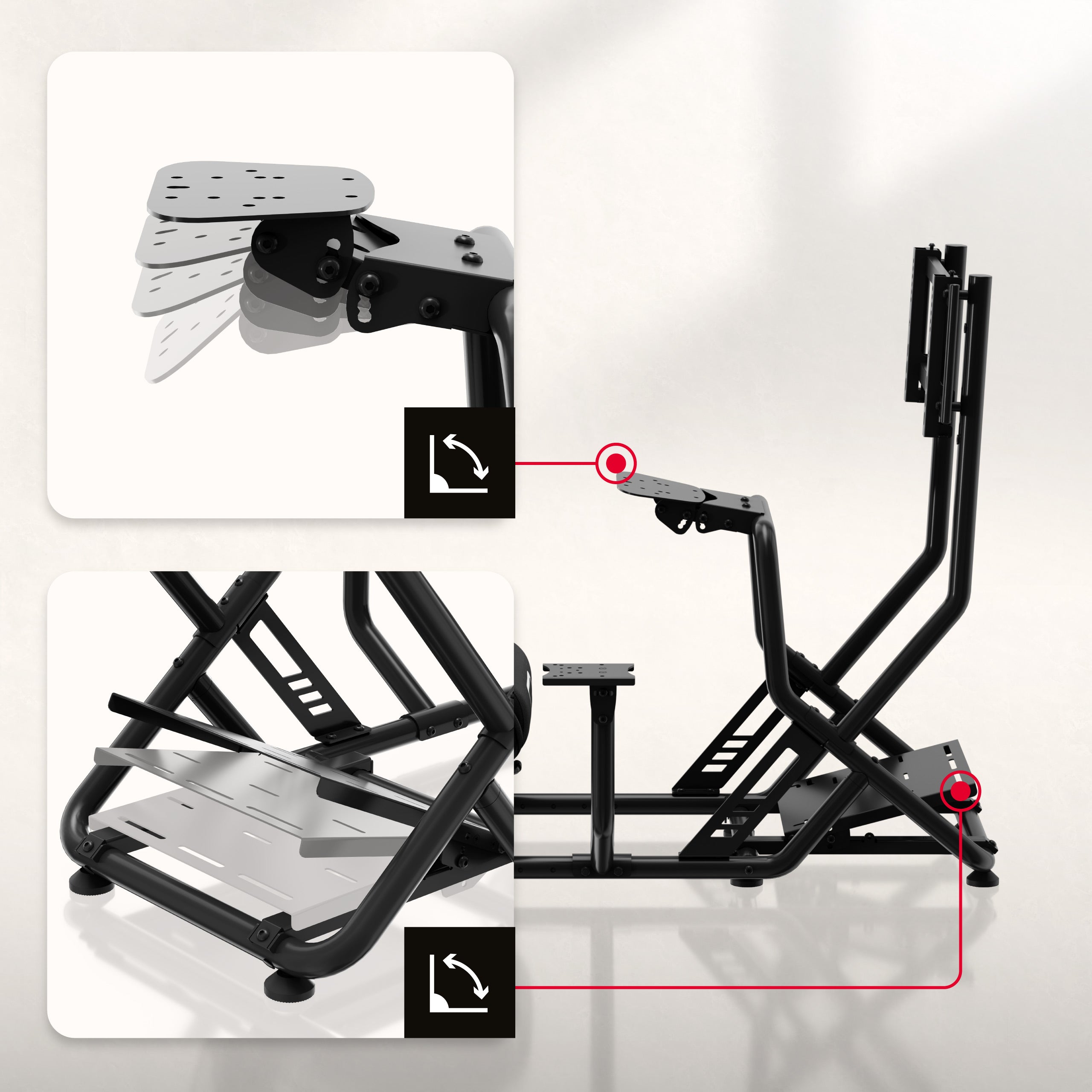 Kokpit wyścigowy Huzaro Speed 6.0 sim racing
