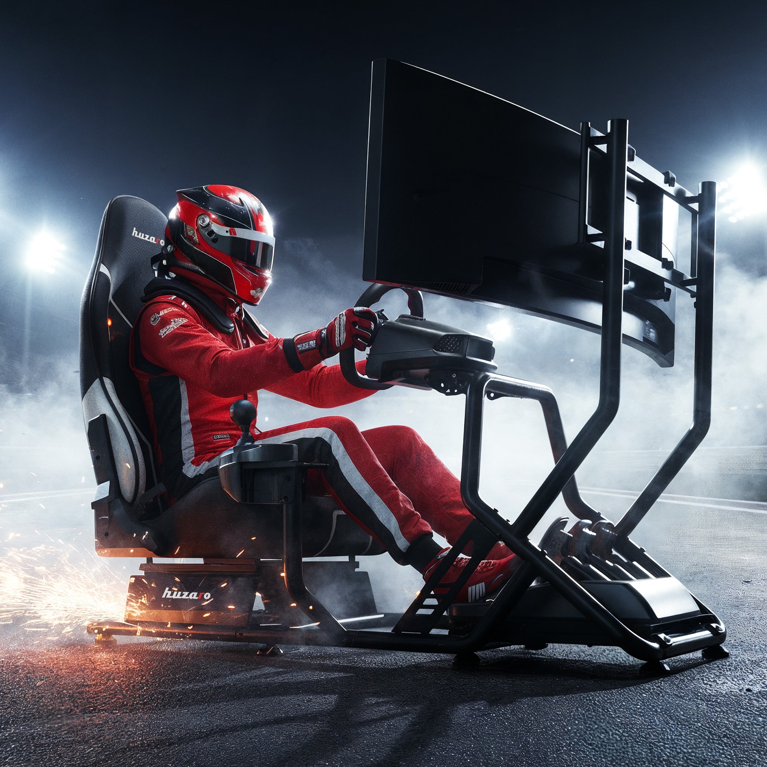 Kokpit wyścigowy Huzaro Speed 6.0 sim racing