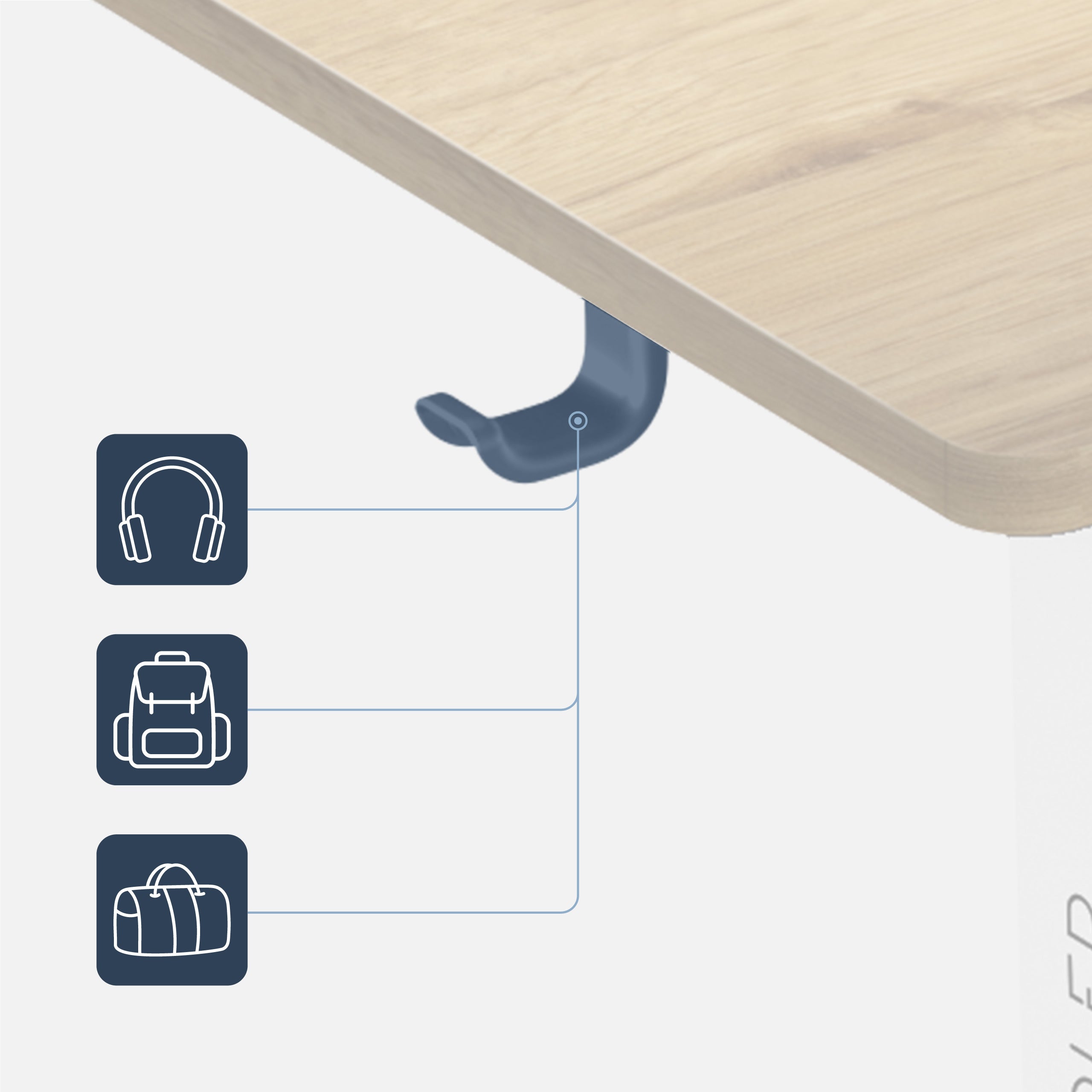 Biurko elektryczne Mark Adler Leader 7.0 Craft 120 cm