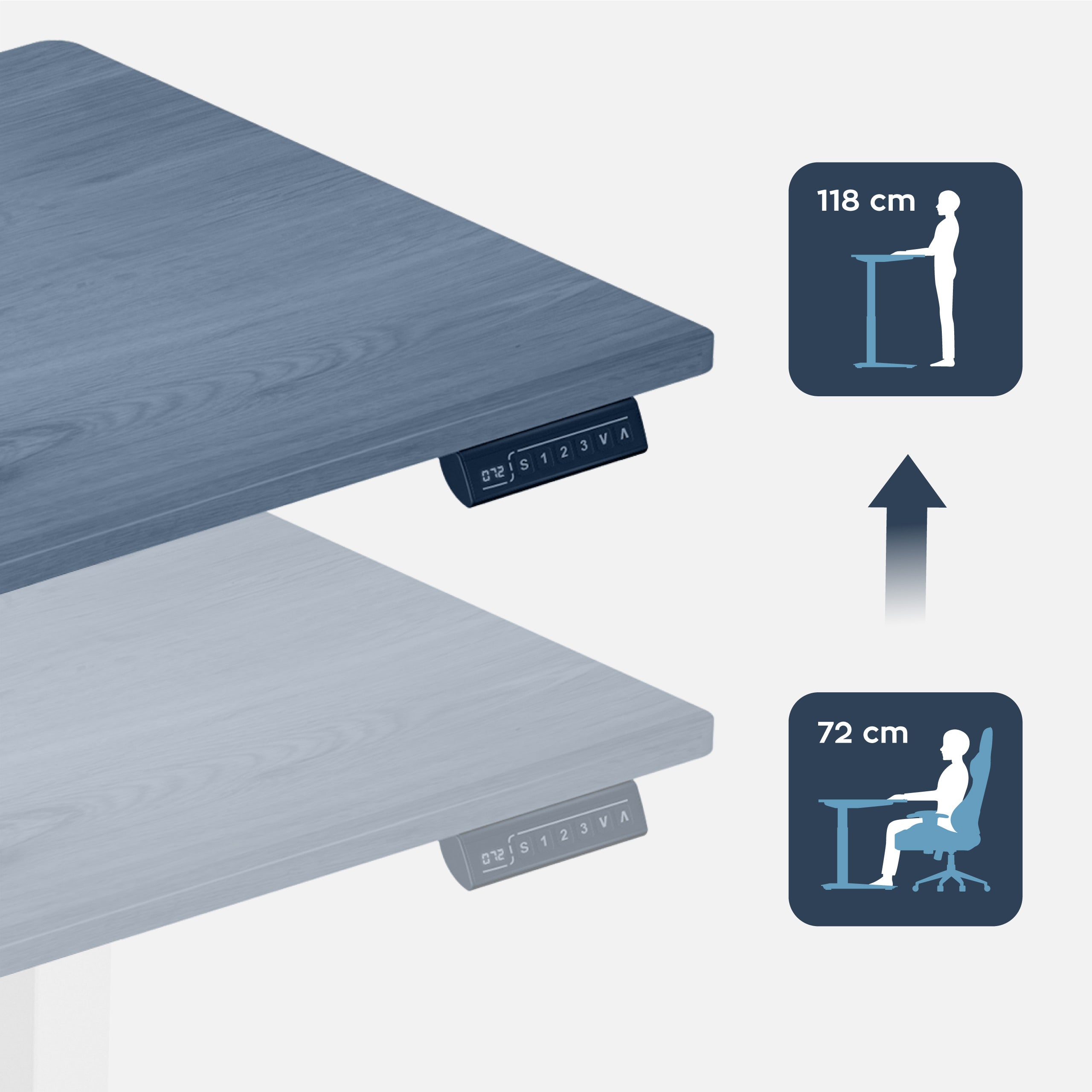 Biurko elektryczne Mark Adler Leader 7.0 Craft 120 cm