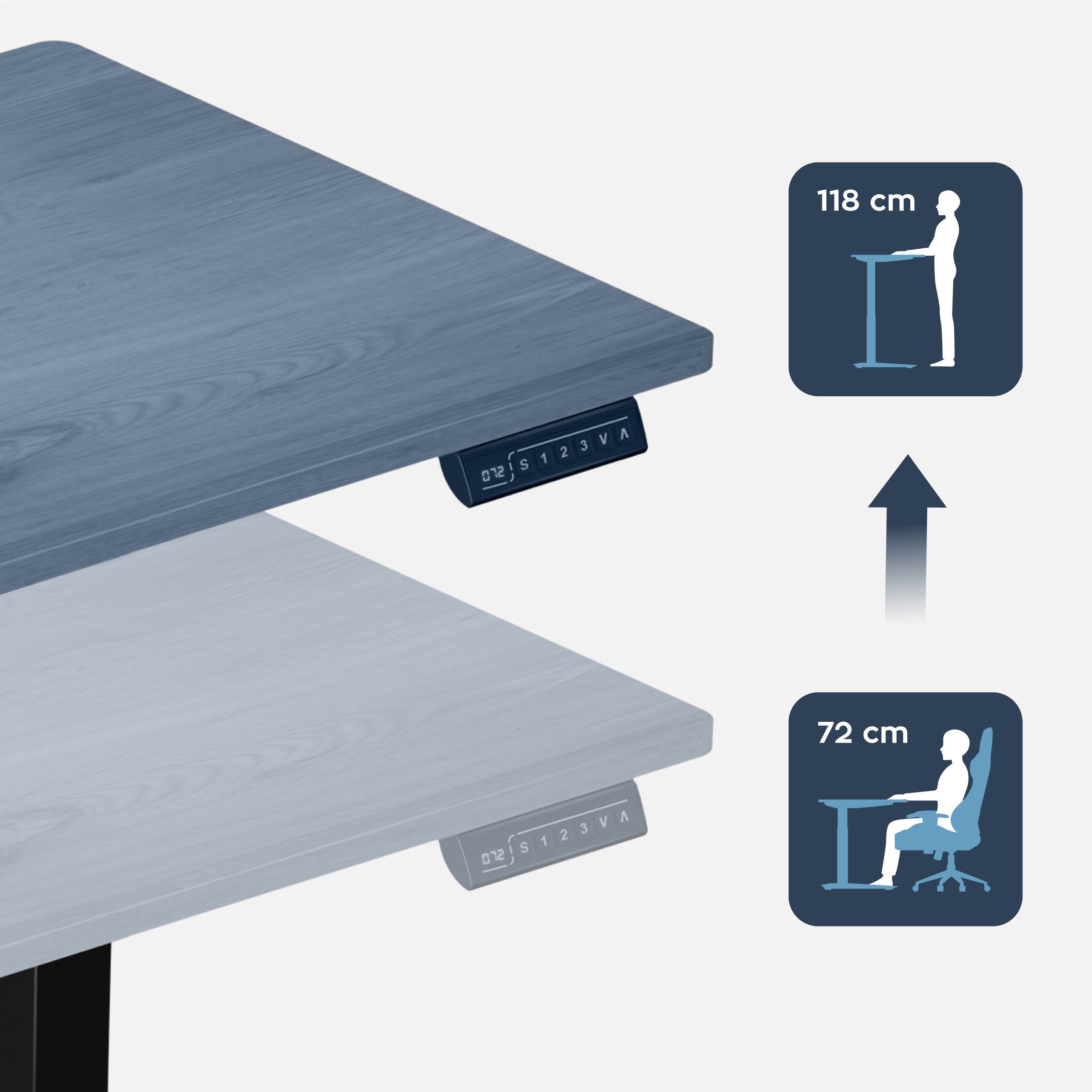 Biurko elektryczne Mark Adler Leader 7.0 120 cm