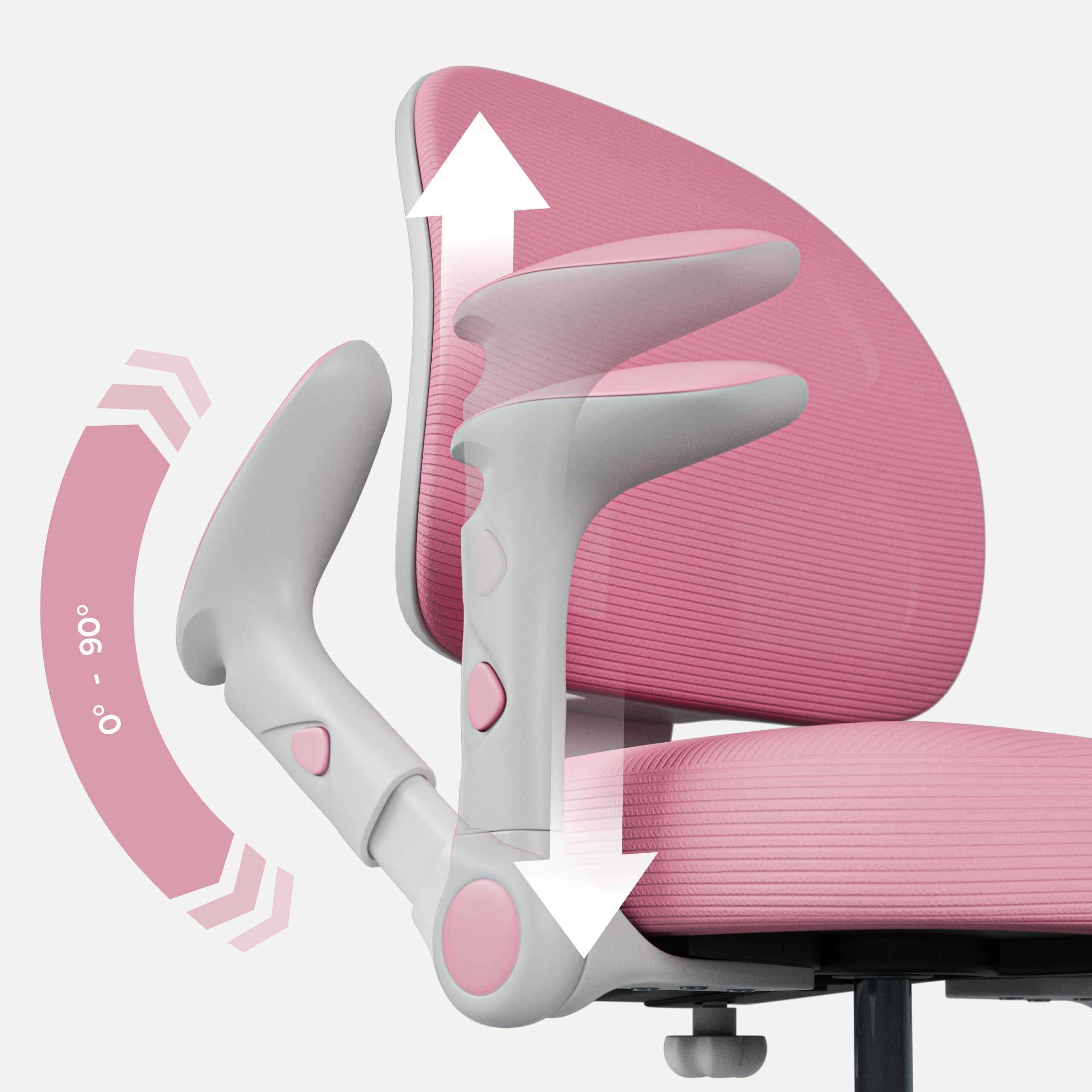 Fotel obrotowy Mark Adler JUNIOR 5.0 Pink