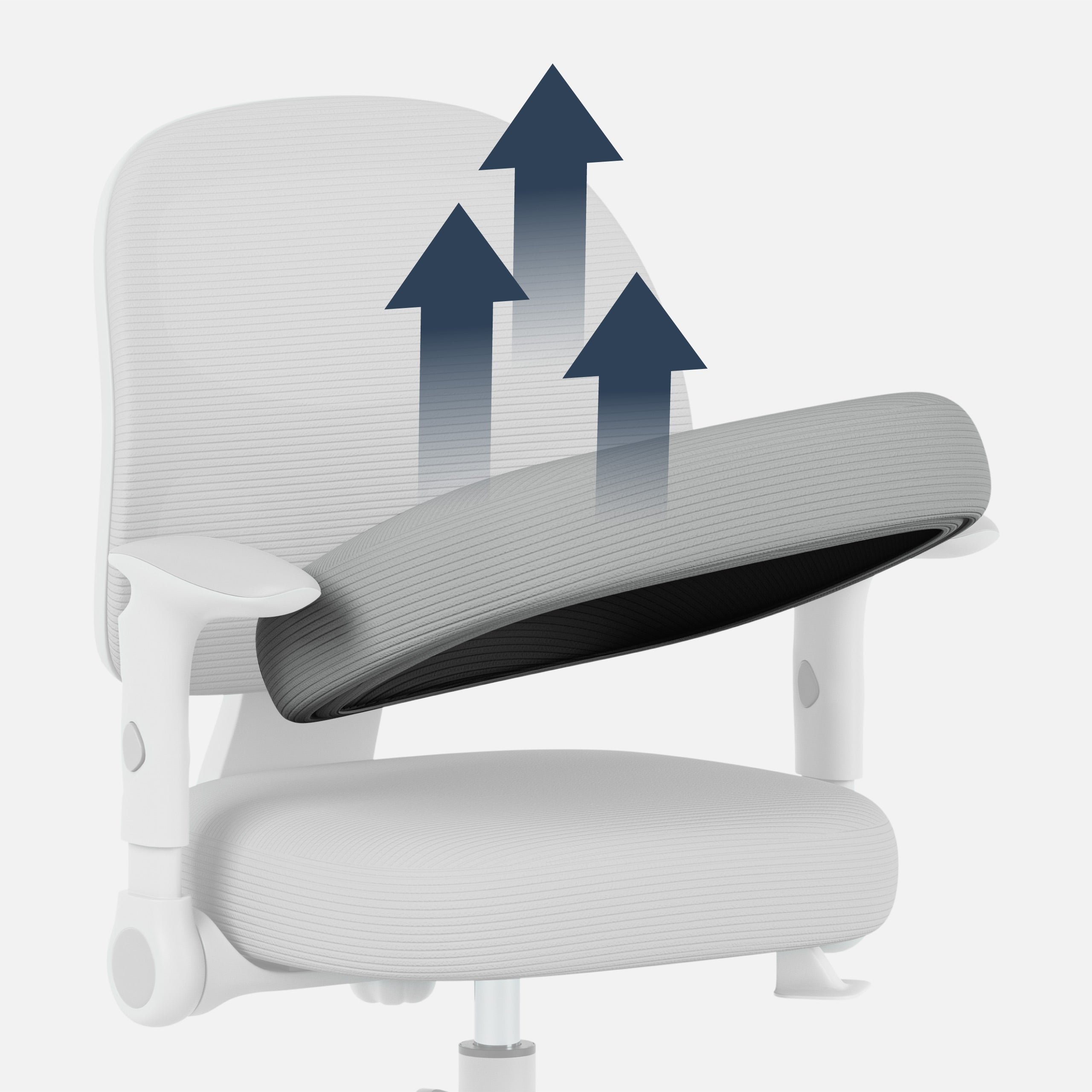 Fotel obrotowy Mark Adler JUNIOR 5.0 Grey