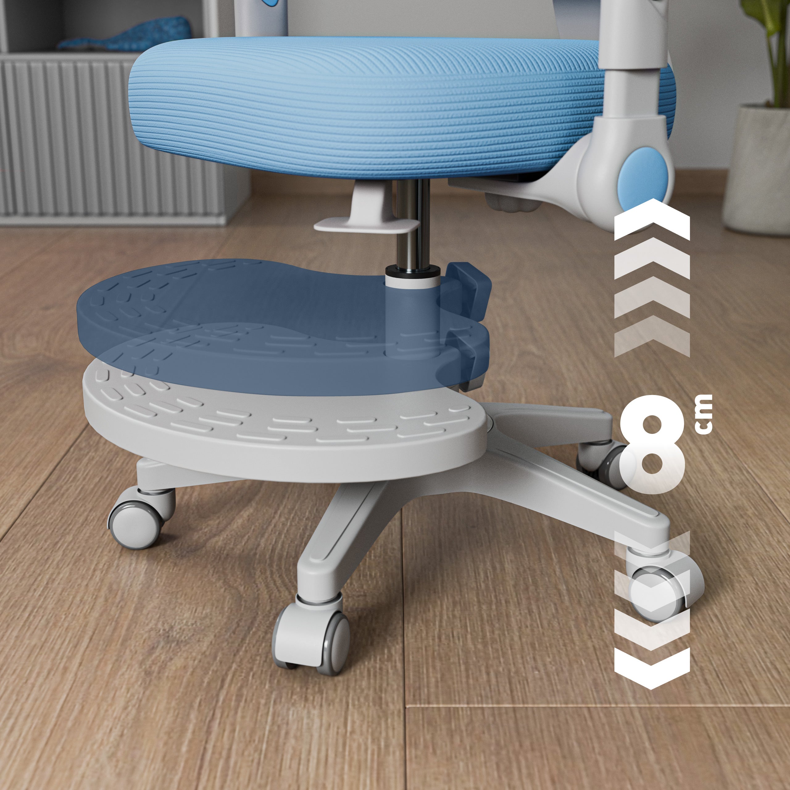 Fotel obrotowy Mark Adler JUNIOR 5.0 Blue