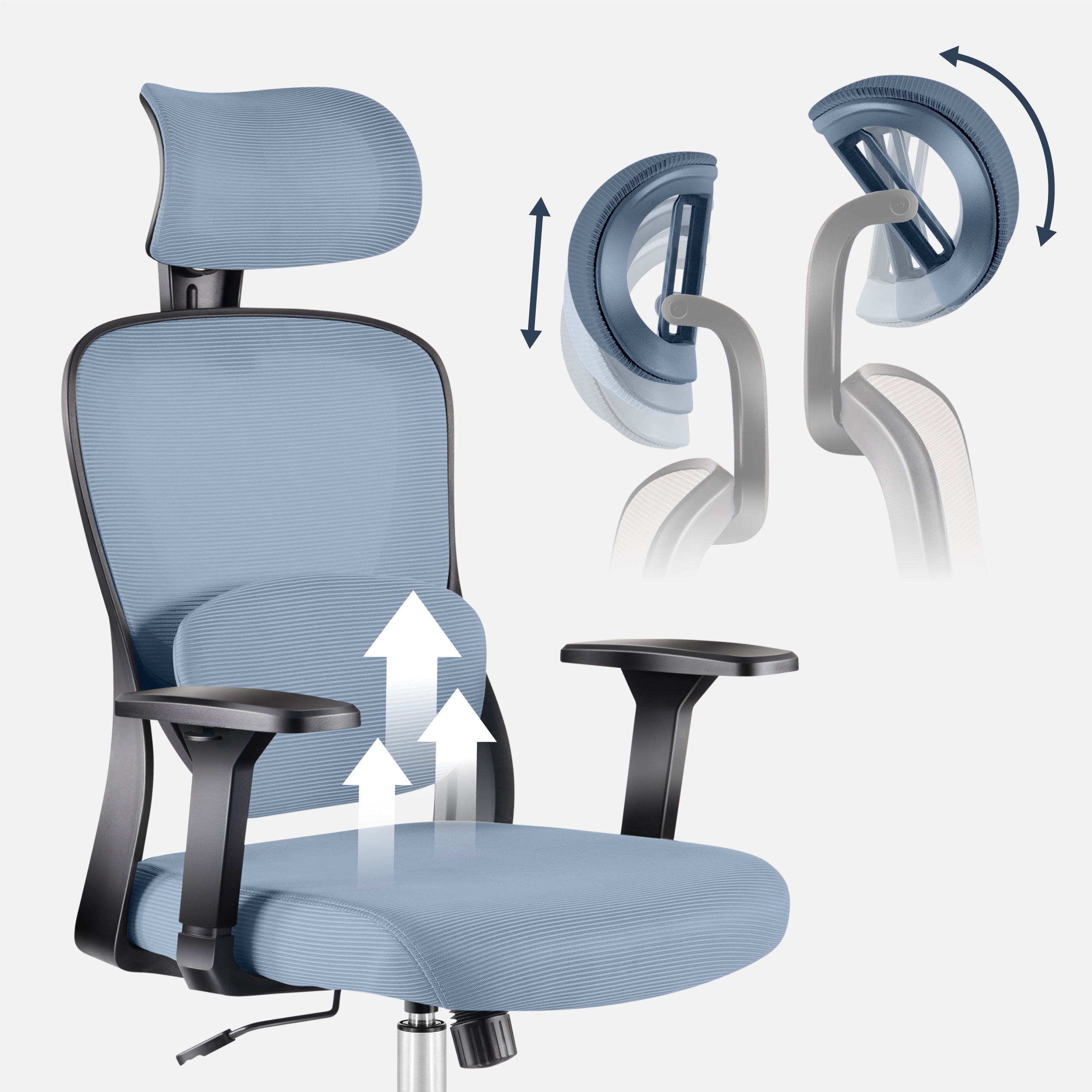 Fotel biurowy Mark Adler Manager 3.2 Grey