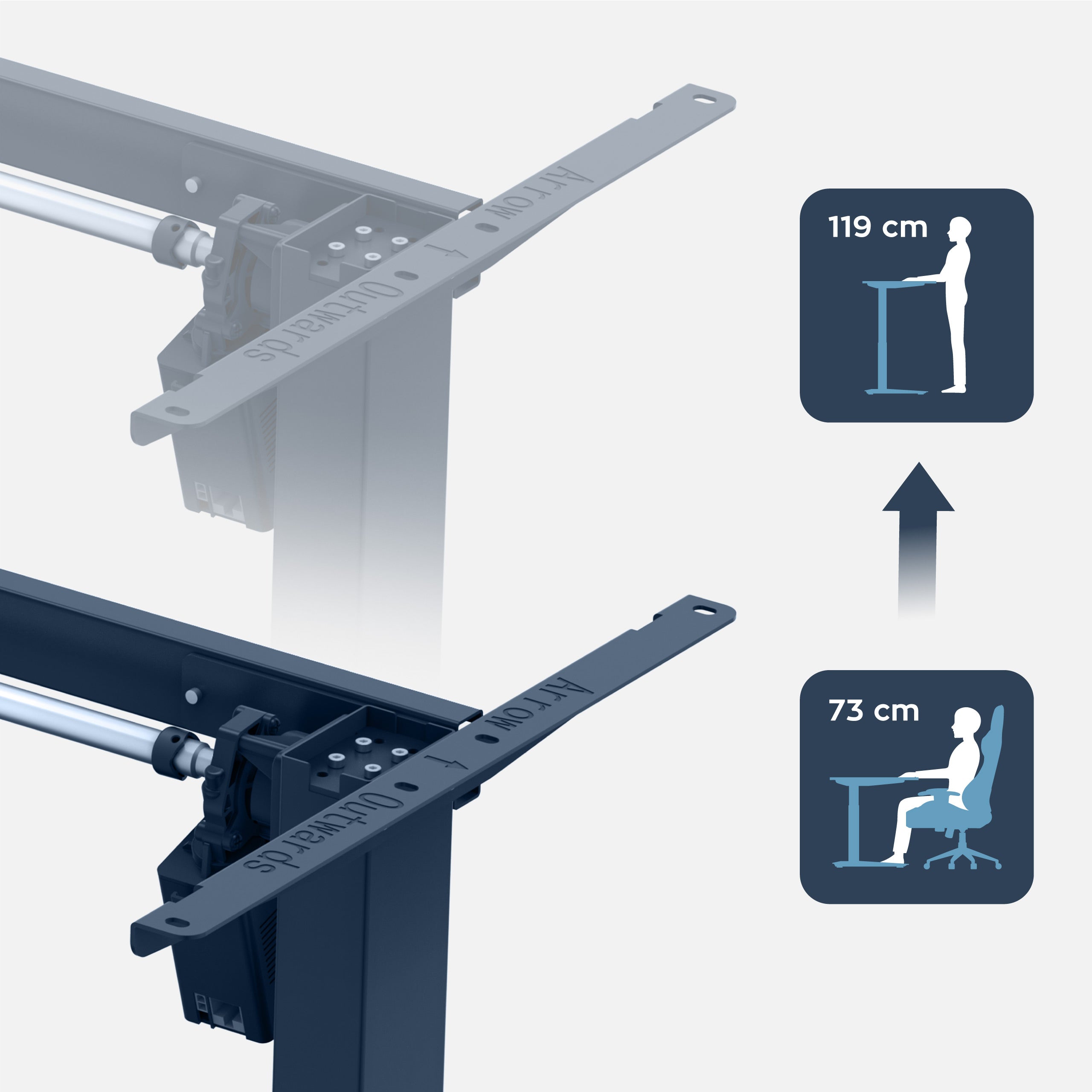 Elektryczny Stelaż Biurka Mark Adler Xeno 2.1