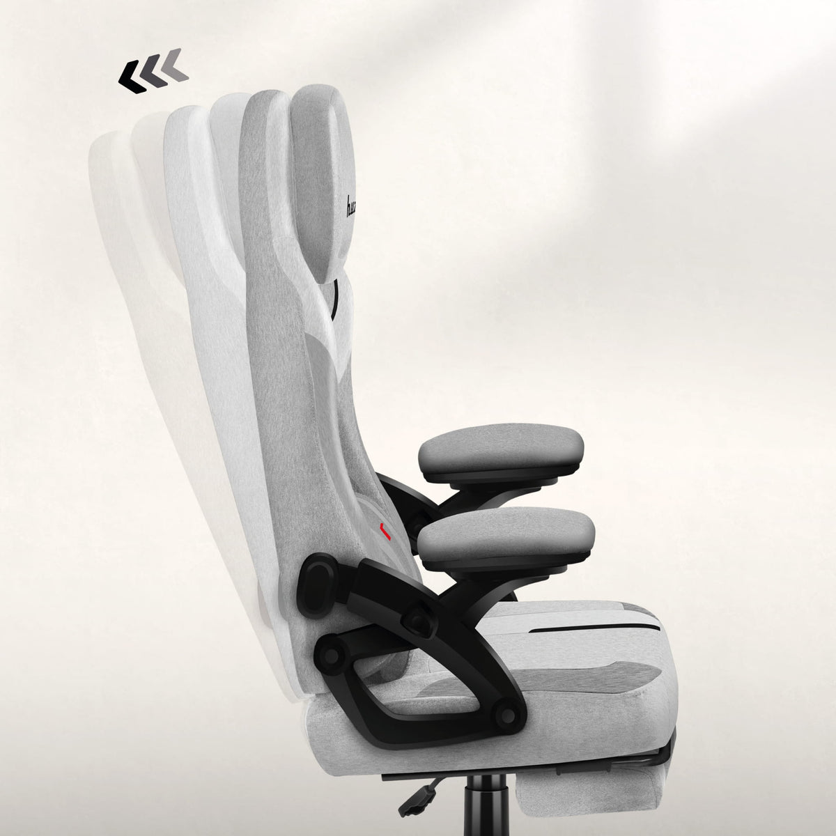 Fotel gamingowy Huzaro Force 4.6 Grey OUTLET