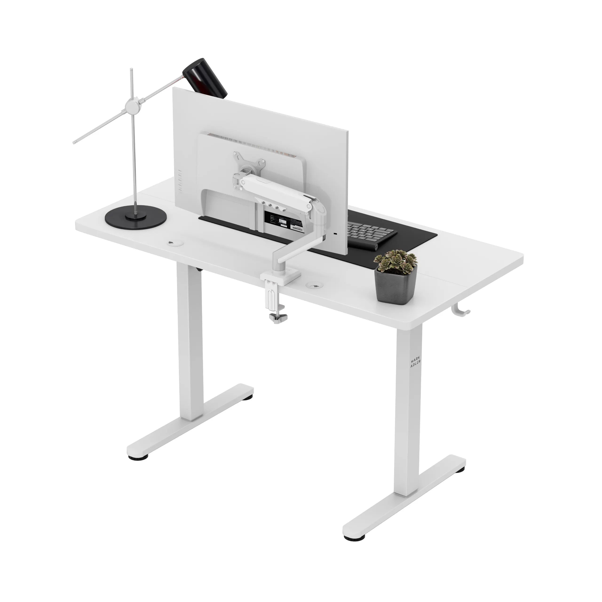 Biurko elektryczne regulowane Mark Adler Leader 6.9 White 120 cm OUTLET